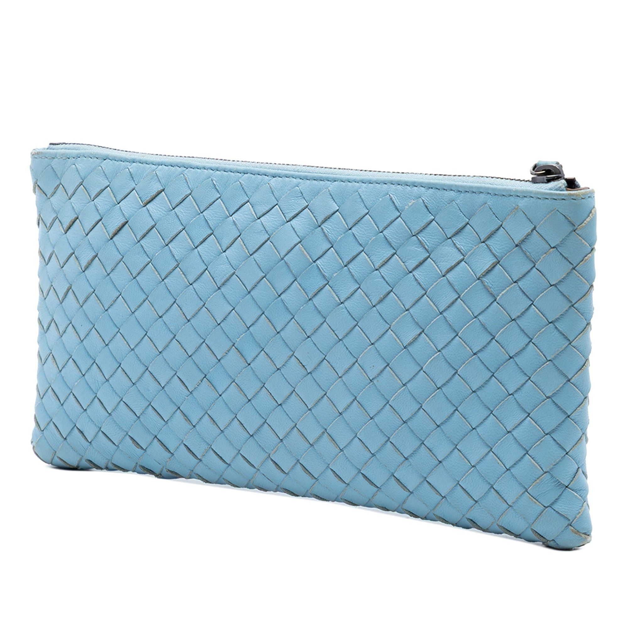 Bottega Veneta Small Nappa Intrecciato Zip Pouch Size ONE SIZE - 2 Thumbnail