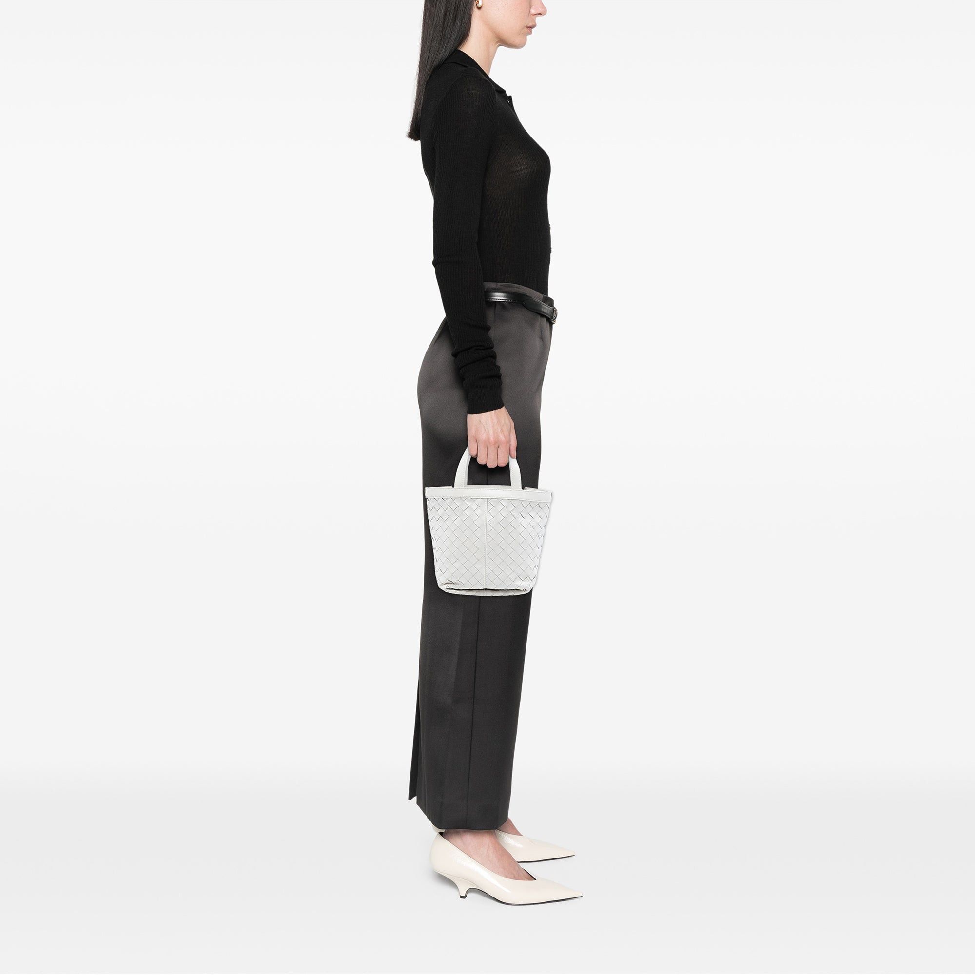 Bottega Veneta Small Nappa Intrecciato Flip Flap Tote Size ONE SIZE - 7 Thumbnail