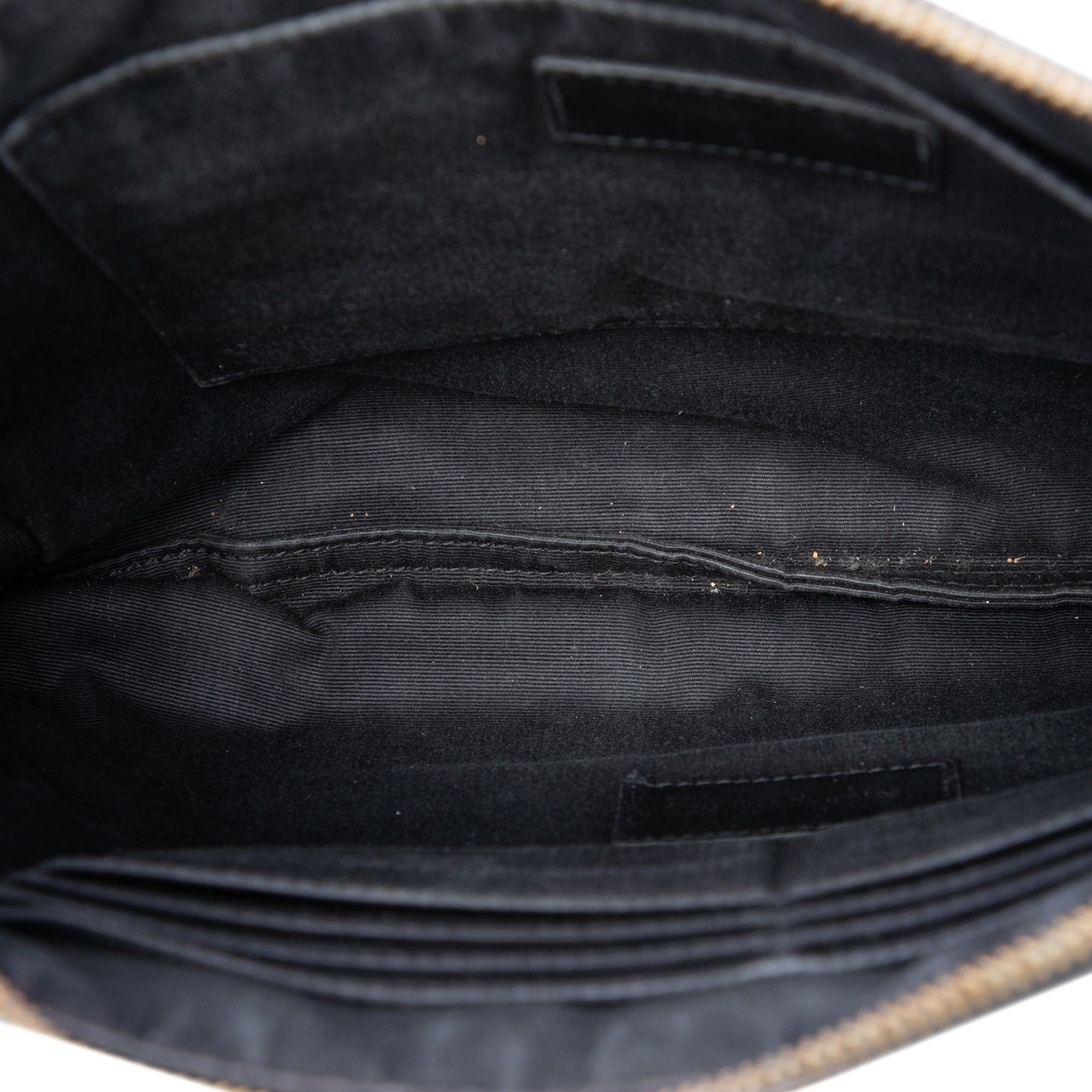 Saint Laurent Paris Croc Embossed Leather Monogram Document Holder Size ONE SIZE - 4 Thumbnail
