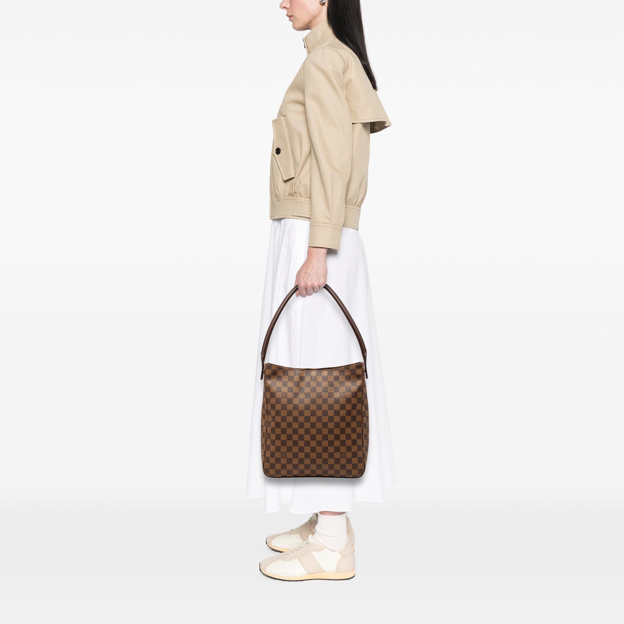 Louis Vuitton Damier Ebene Looping GM Size ONE SIZE - 7 Thumbnail
