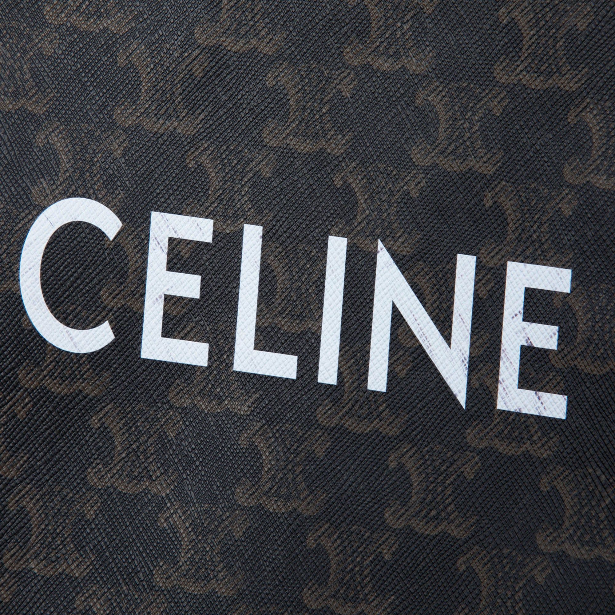 Celine Small Triomphe Coated Canvas Clutch Size ONE SIZE - 5 Thumbnail