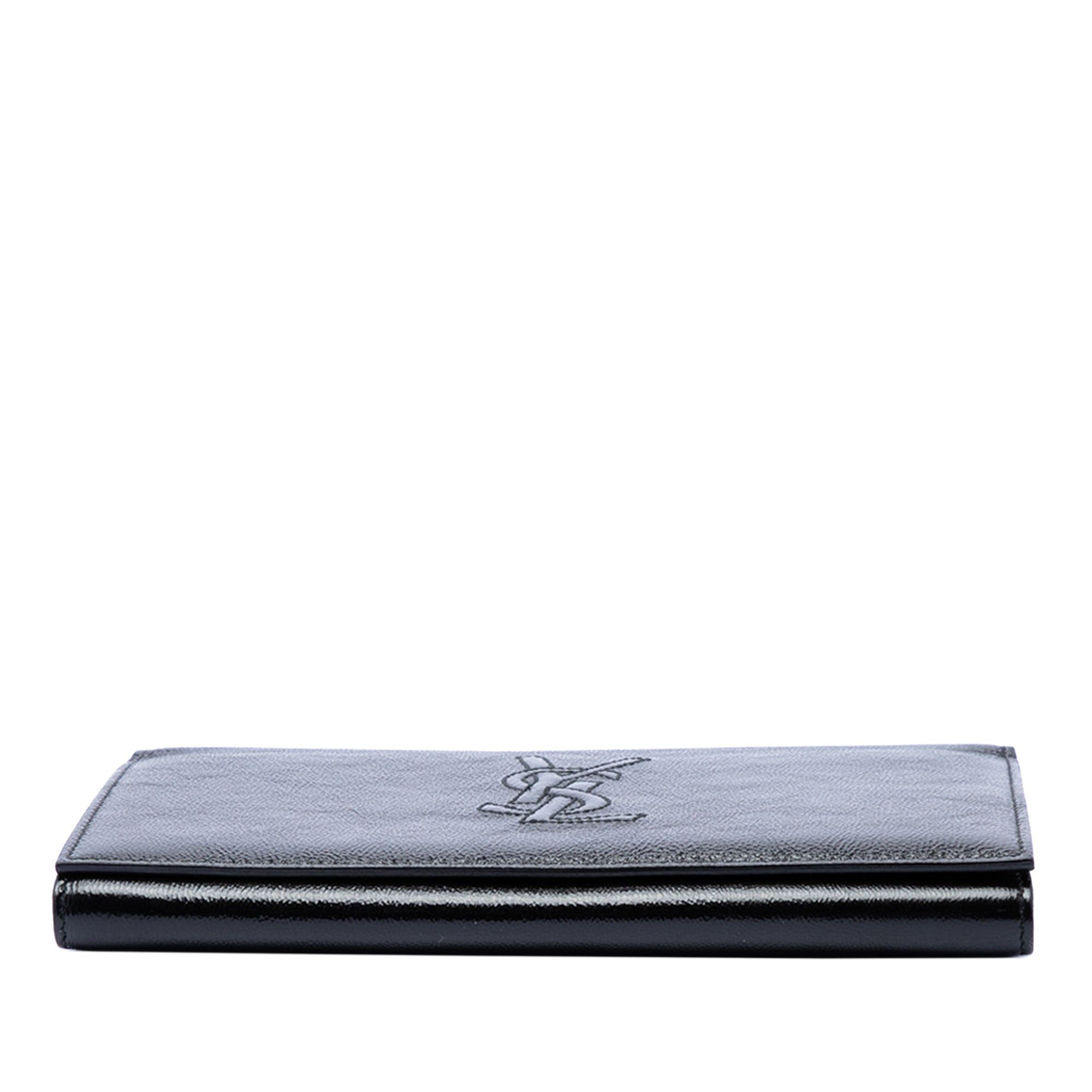 Saint Laurent Paris Crinkled Calfskin Belle de Jour Chain Clutch Size ONE SIZE - 3 Thumbnail