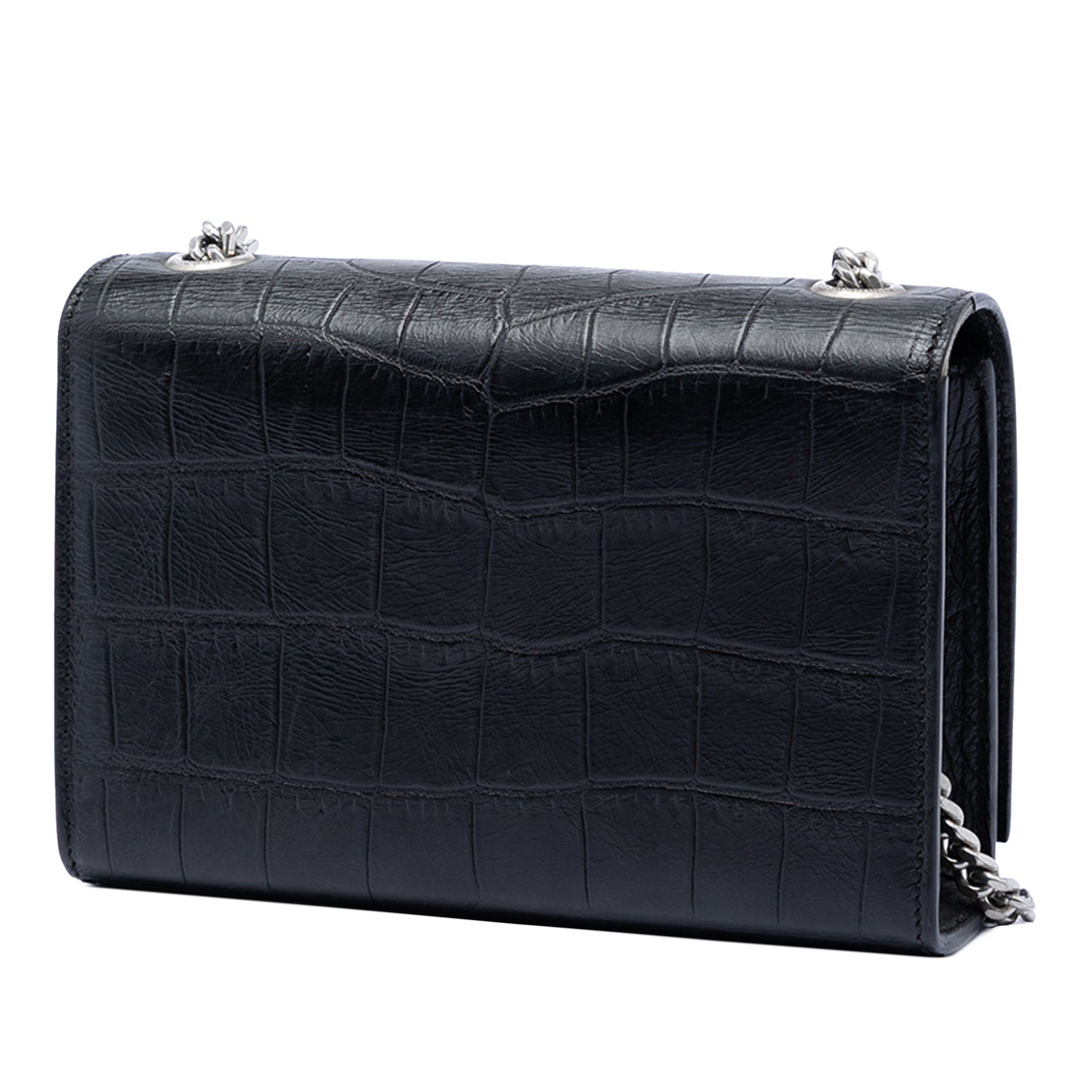 Saint Laurent Paris Small Embossed Kate Tassel Crossbody Bag Size ONE SIZE - 2 Thumbnail