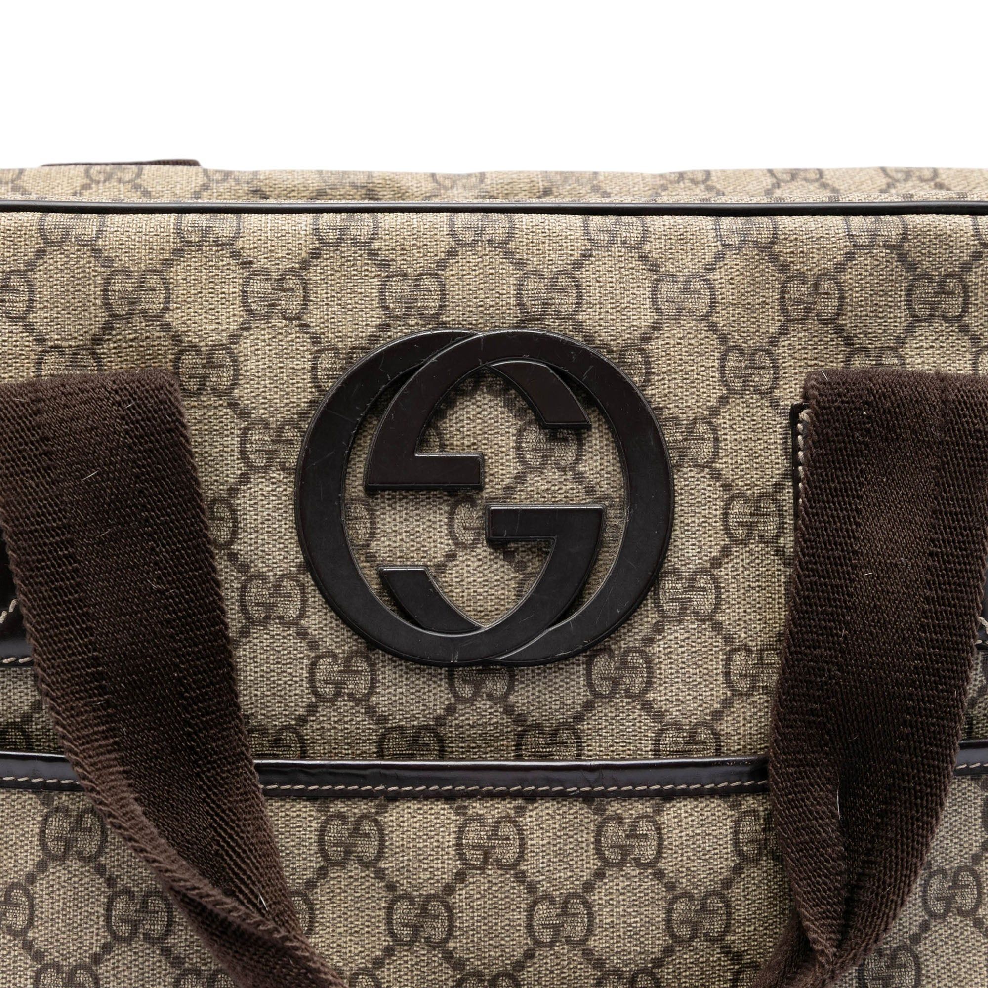 Gucci GG Supreme Interlocking G Briefcase Size ONE SIZE - 5 Thumbnail