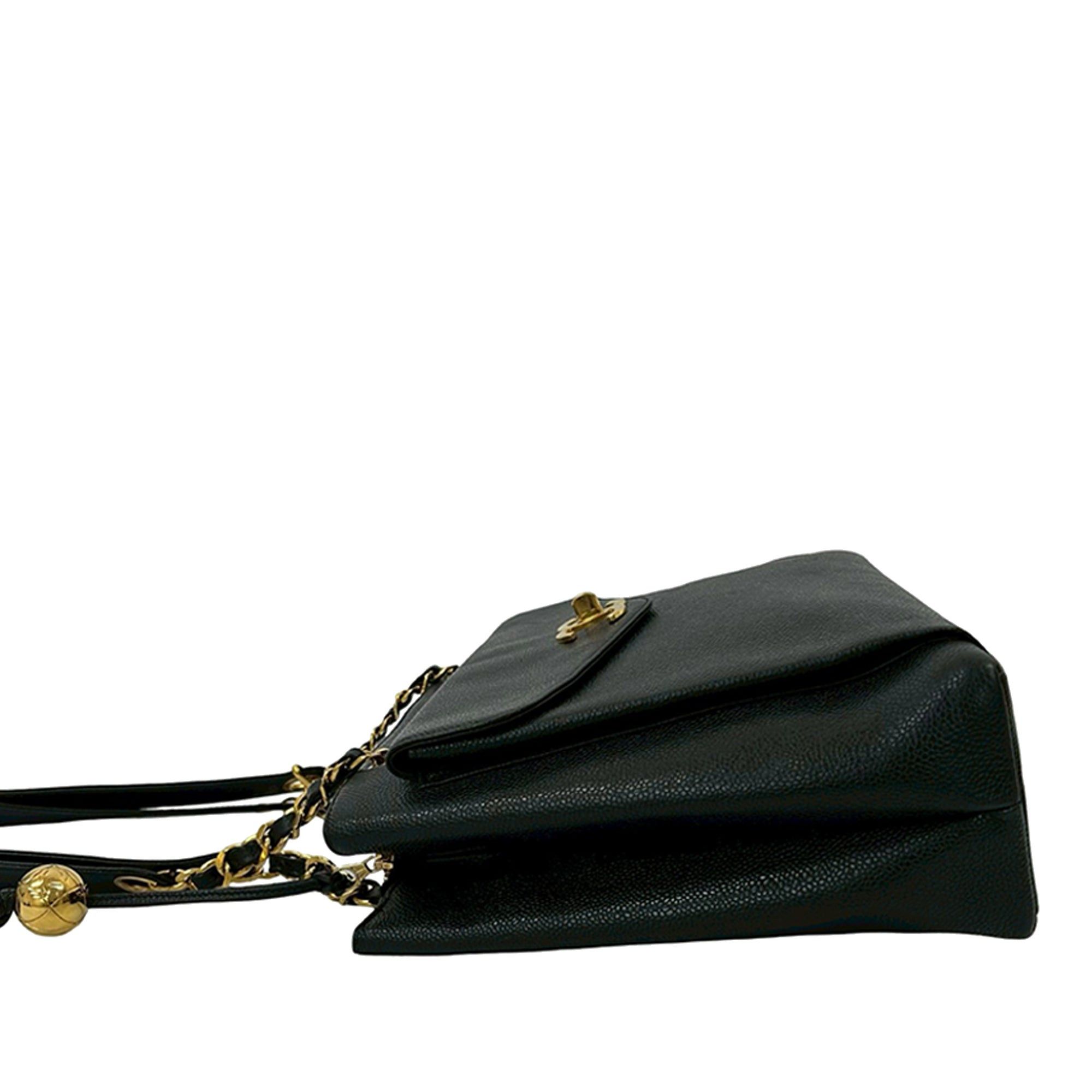 Chanel CC Caviar Front Pocket Chain Tote Size ONE SIZE - 6 Thumbnail