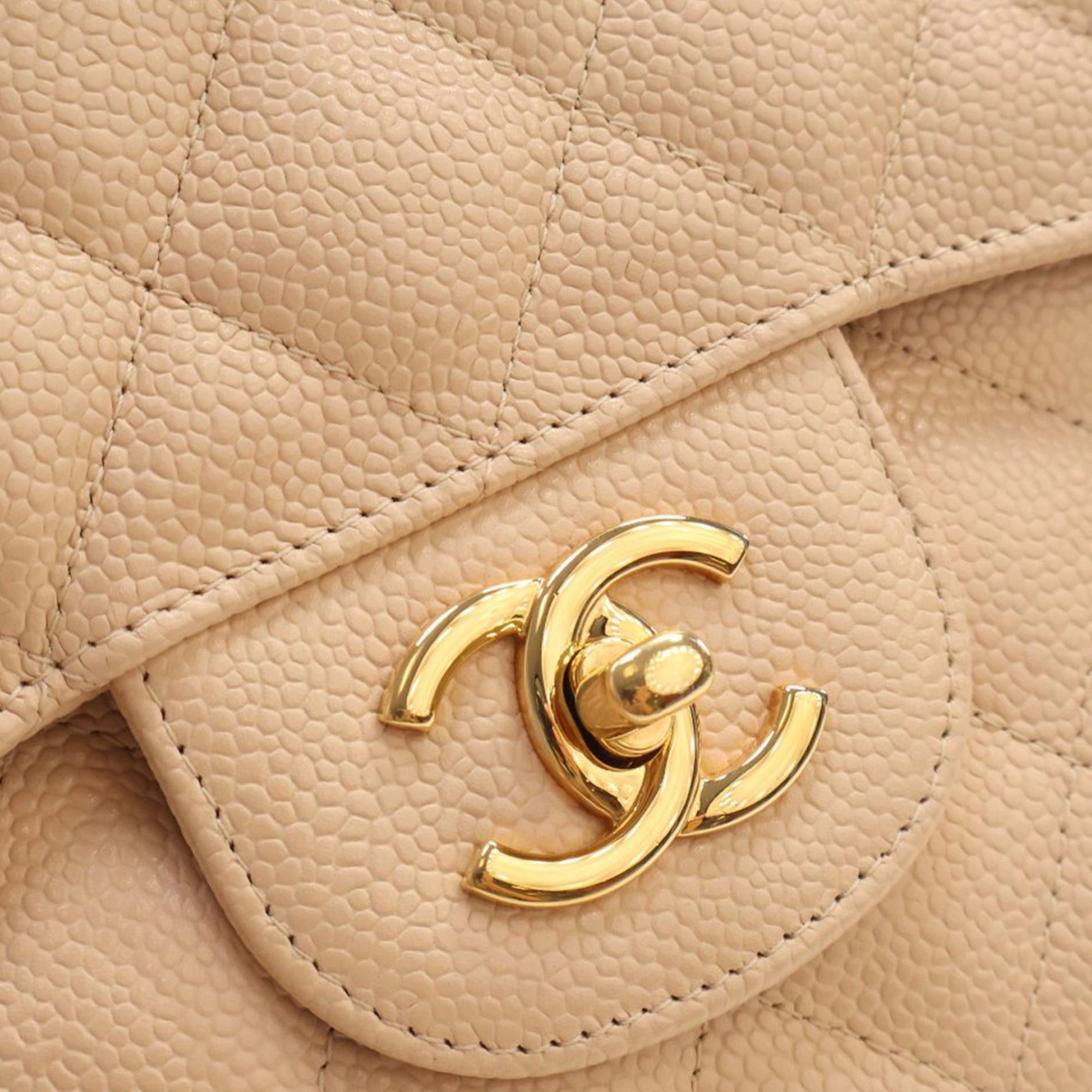 Chanel Jumbo Classic Caviar Double Flap Size ONE SIZE - 7 Thumbnail