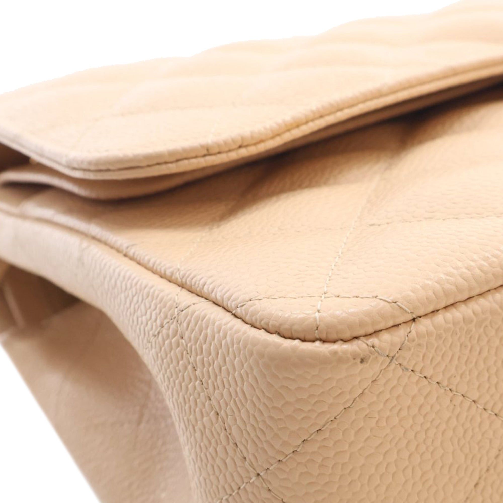 Chanel Jumbo Classic Caviar Double Flap Size ONE SIZE - 11 Thumbnail