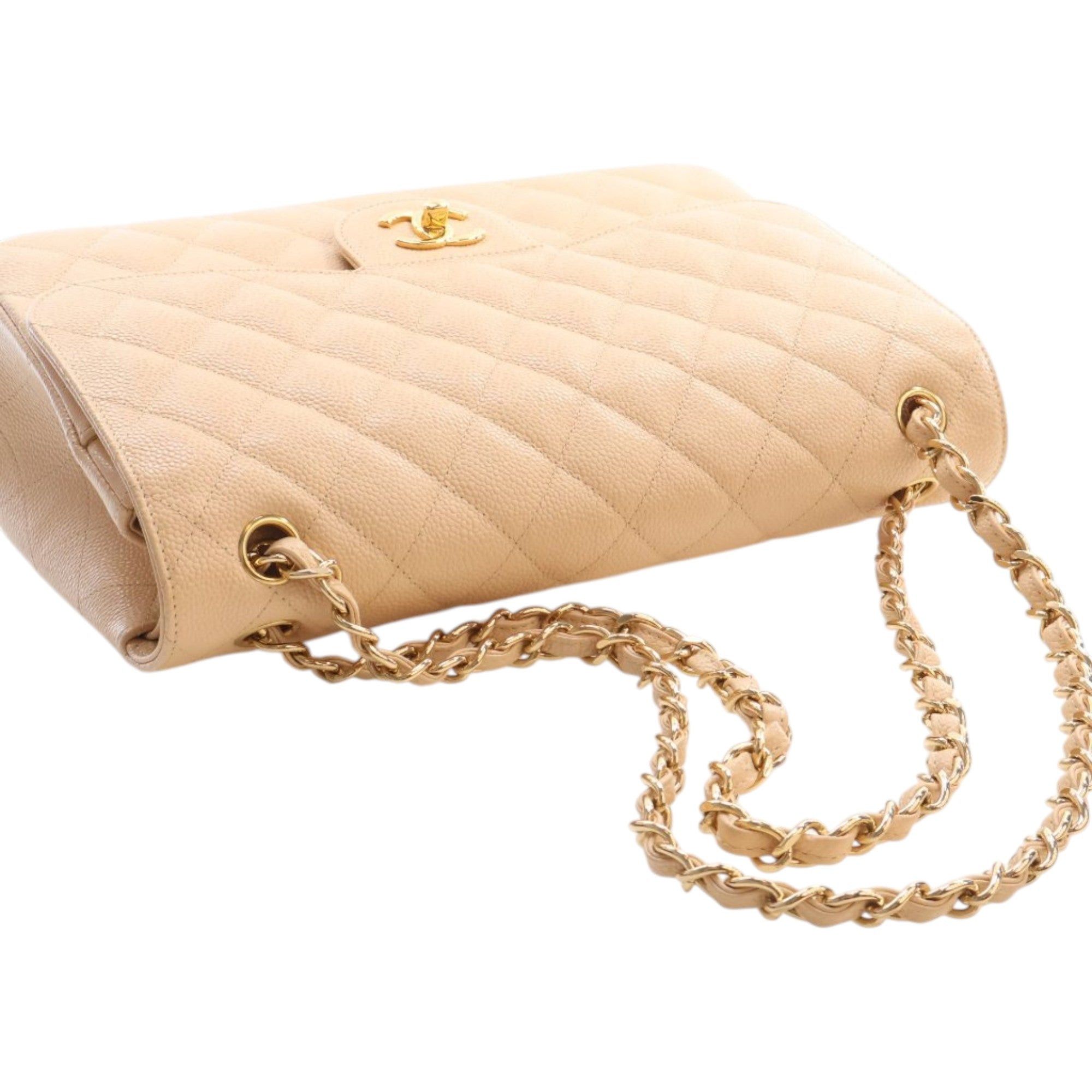 Chanel Jumbo Classic Caviar Double Flap Size ONE SIZE - 14 Thumbnail