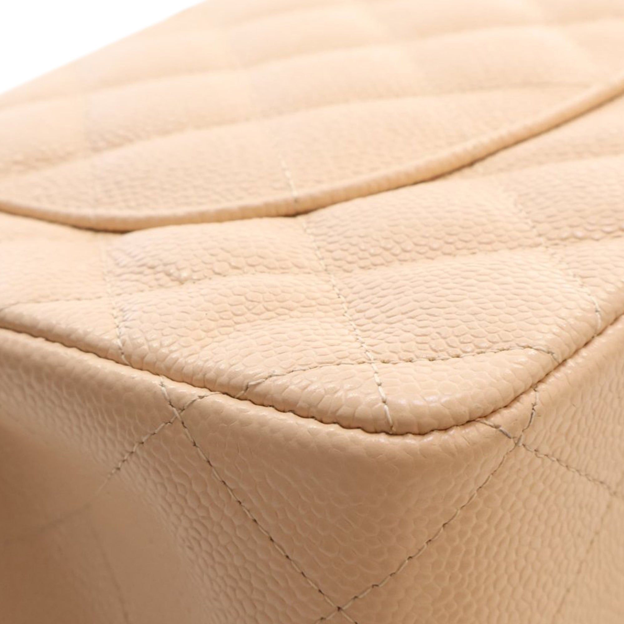 Chanel Jumbo Classic Caviar Double Flap Size ONE SIZE - 9 Thumbnail