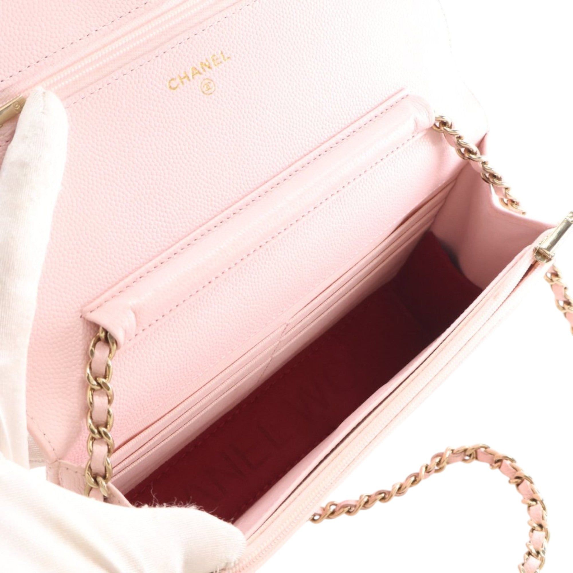 Chanel Classic Caviar Wallet On Chain Size ONE SIZE - 6 Thumbnail