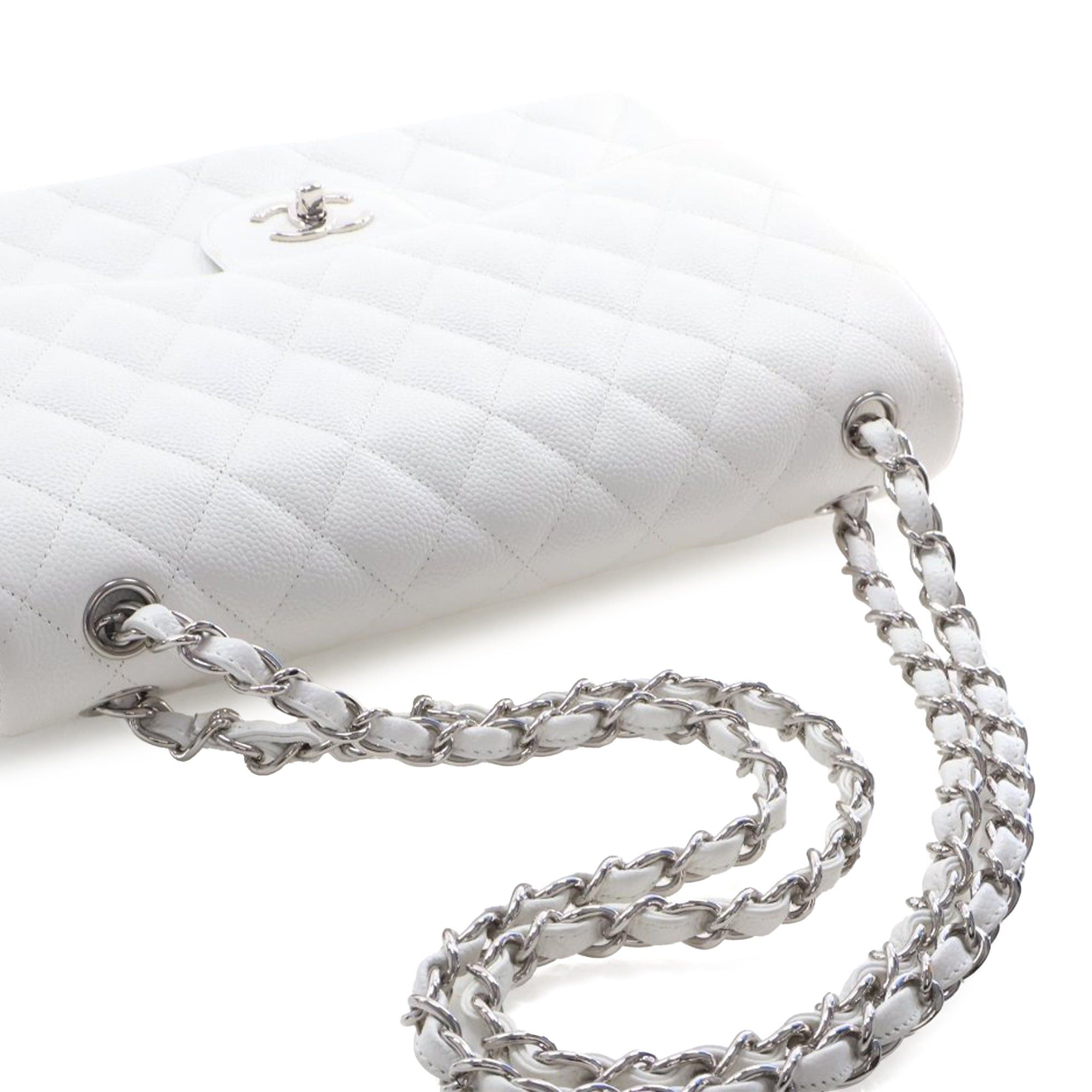 Chanel Jumbo Classic Caviar Double Flap Size ONE SIZE - 14 Thumbnail