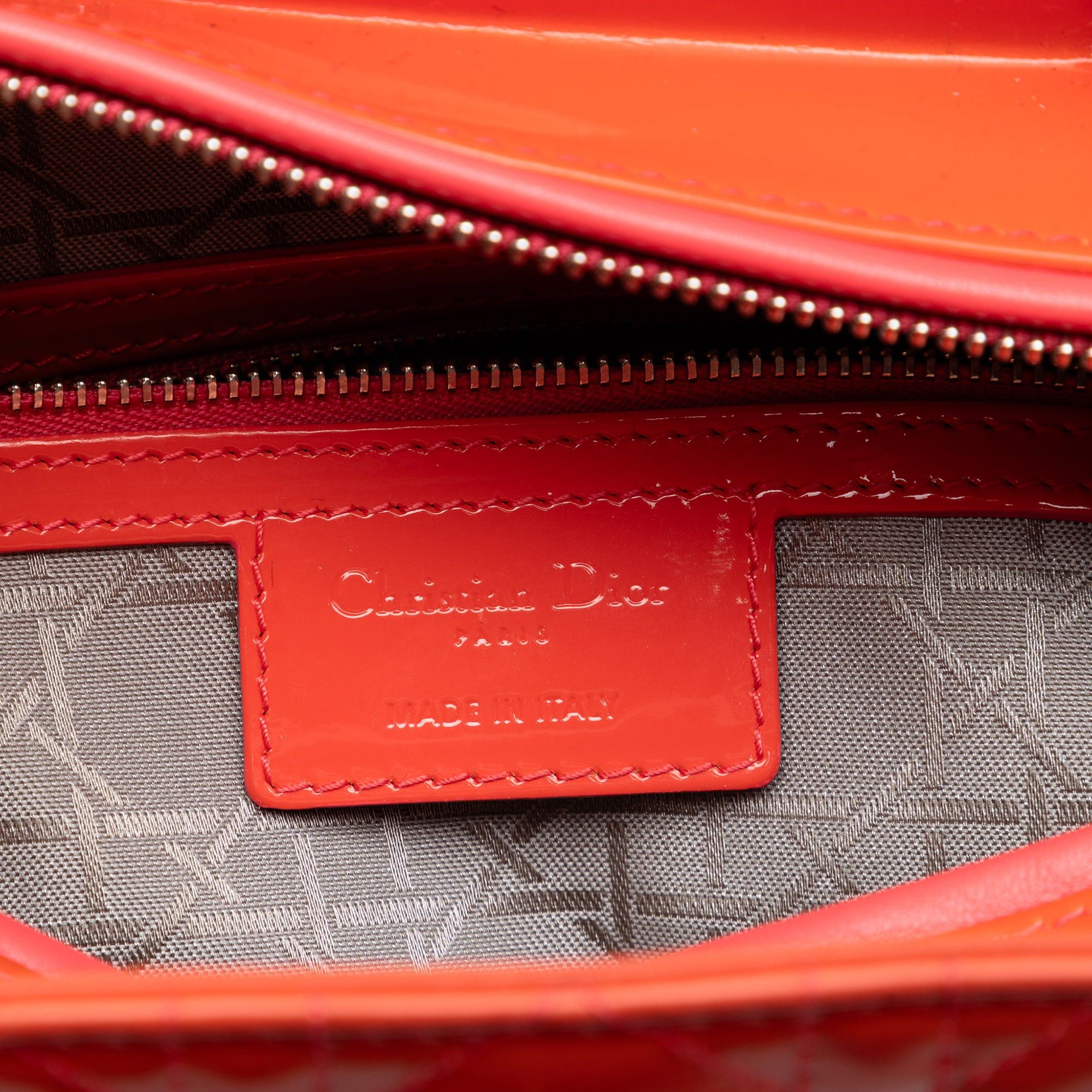 Dior Large Patent Cannage Lady Dior Size ONE SIZE - 5 Thumbnail