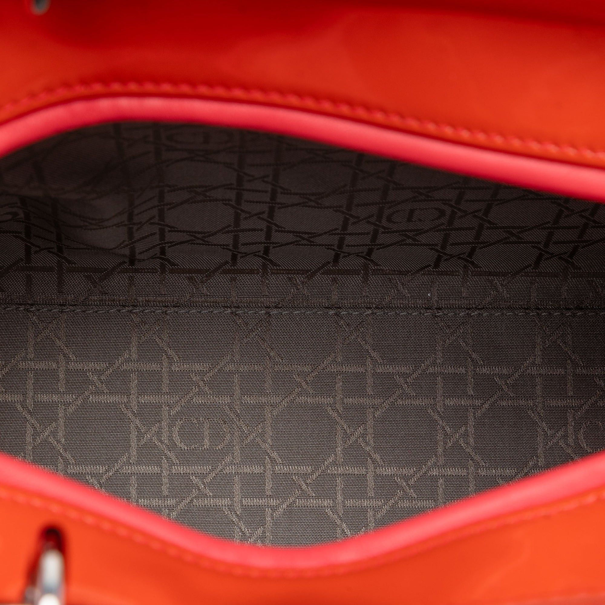 Dior Large Patent Cannage Lady Dior Size ONE SIZE - 4 Thumbnail