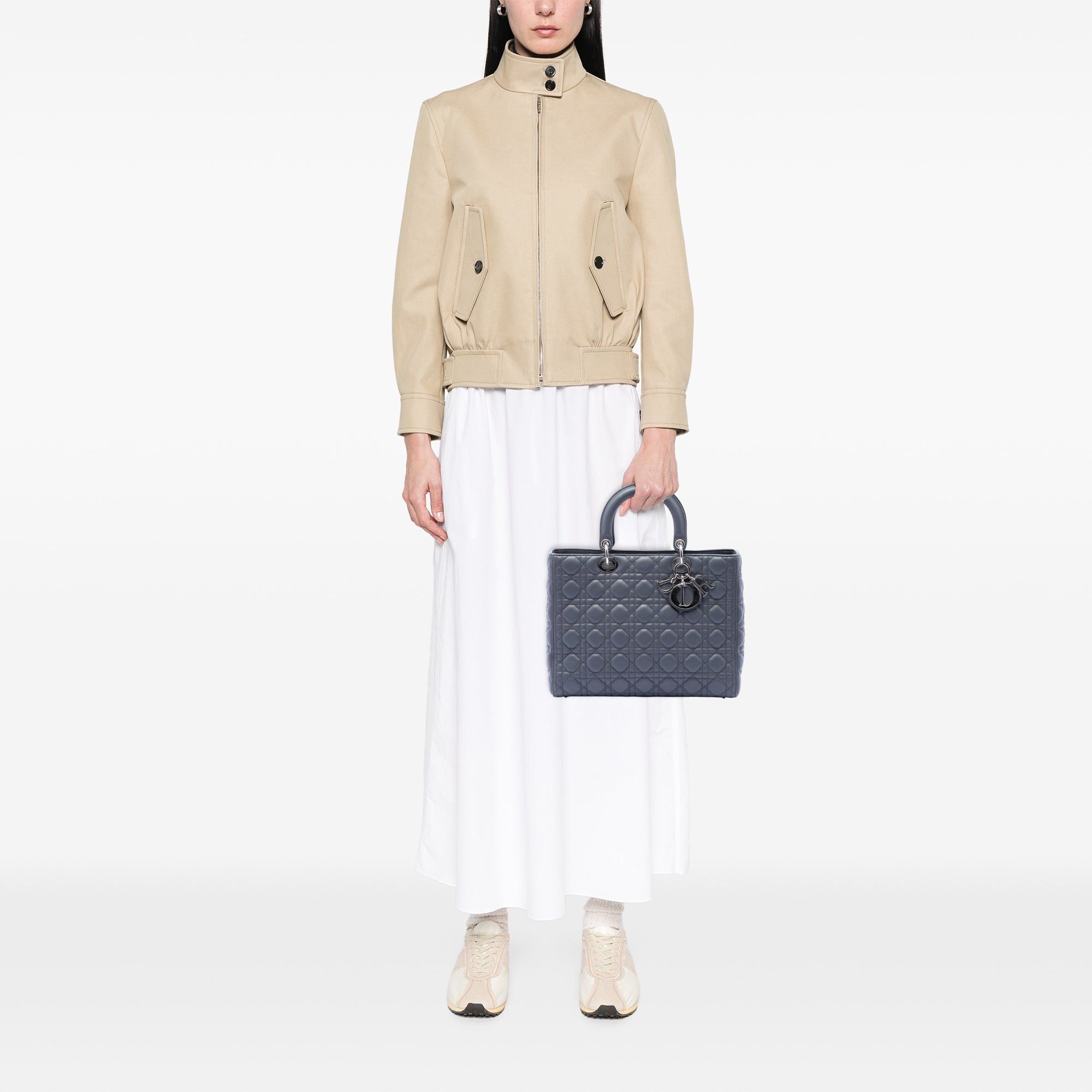 Dior Large Lambskin Cannage Lady Dior Size ONE SIZE - 6 Thumbnail