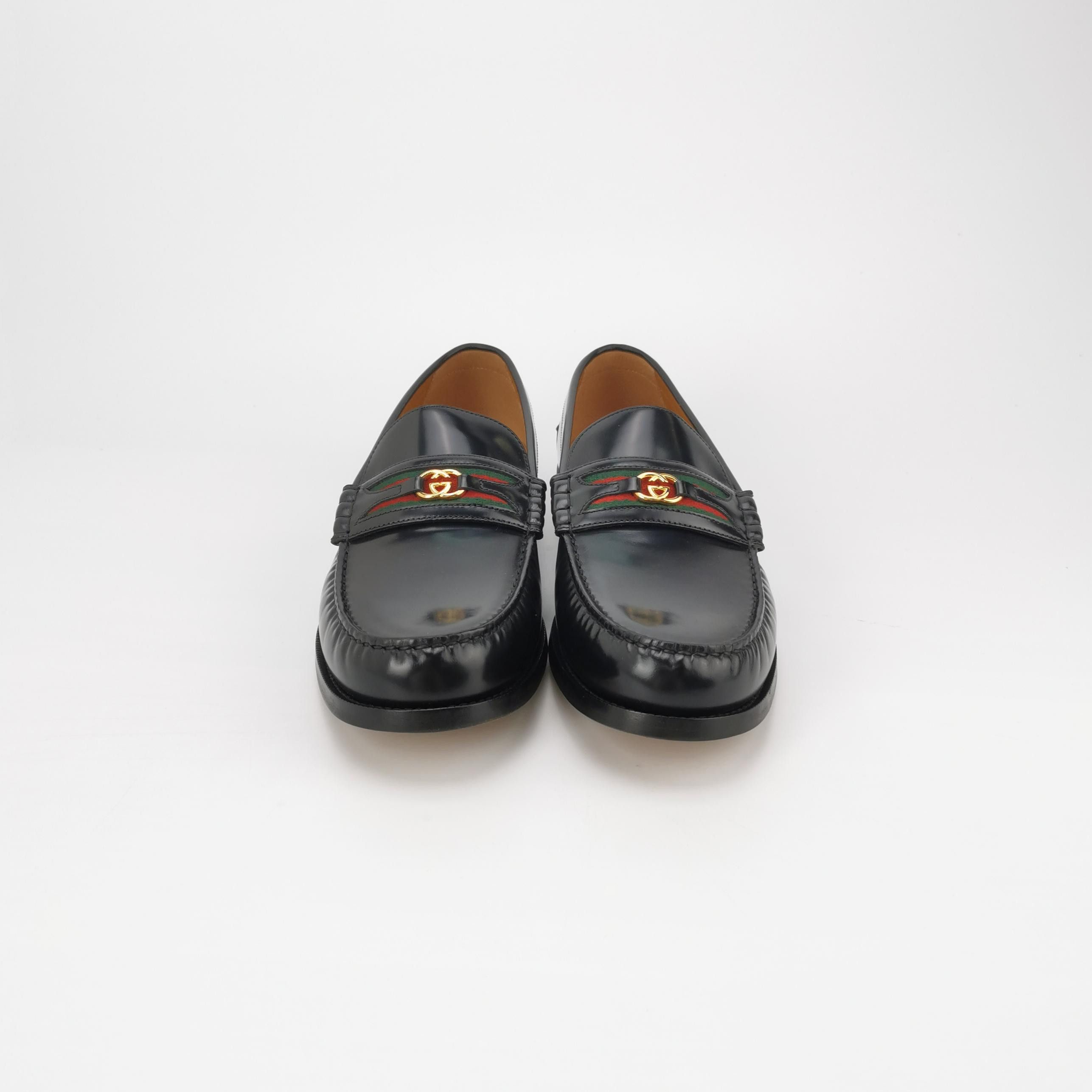 Gucci Gucci Men 12.5 Leather Size US 12.5 / EU 45-46 - 3 Thumbnail