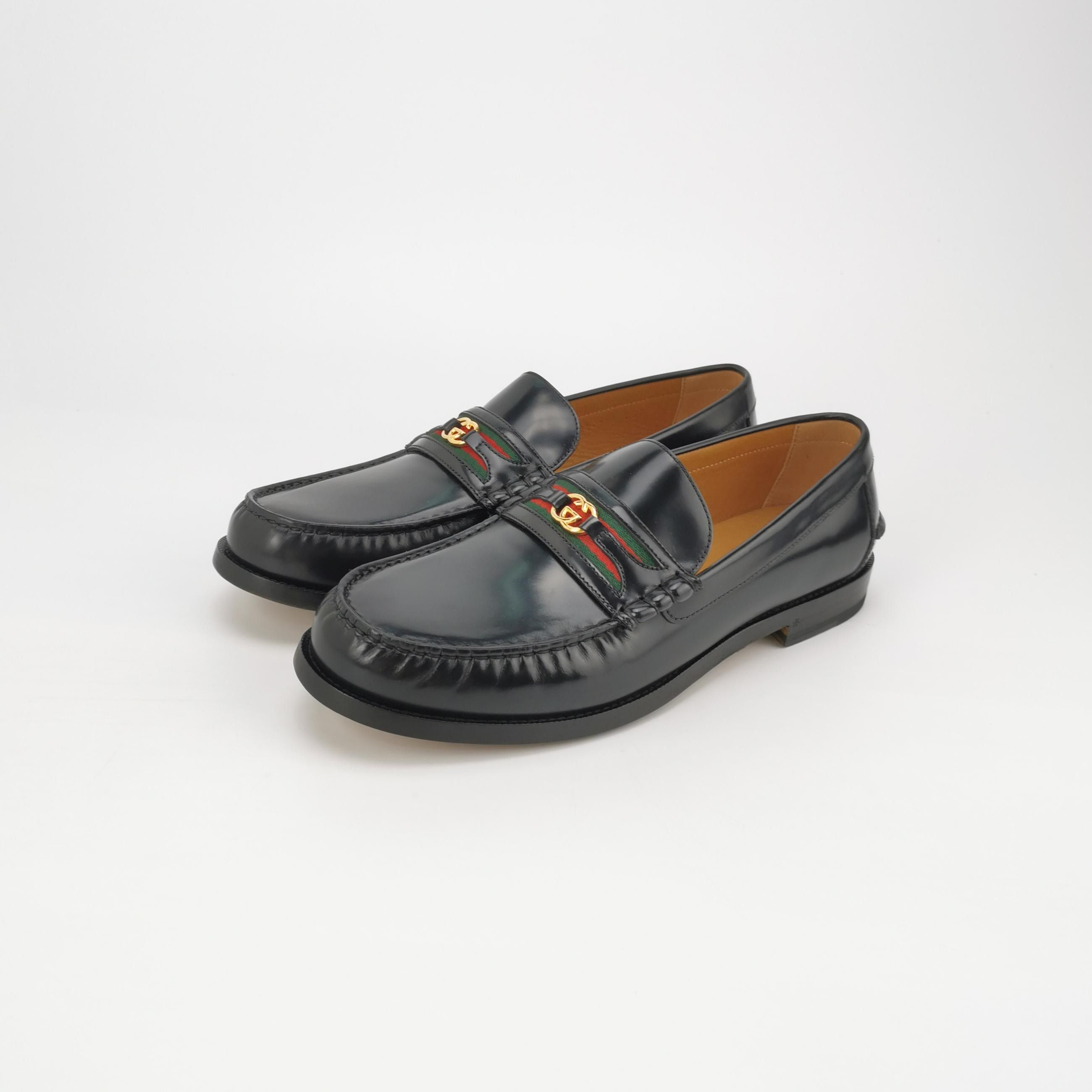 Gucci Gucci Men 12.5 Leather Size US 12.5 / EU 45-46 - 2 Thumbnail