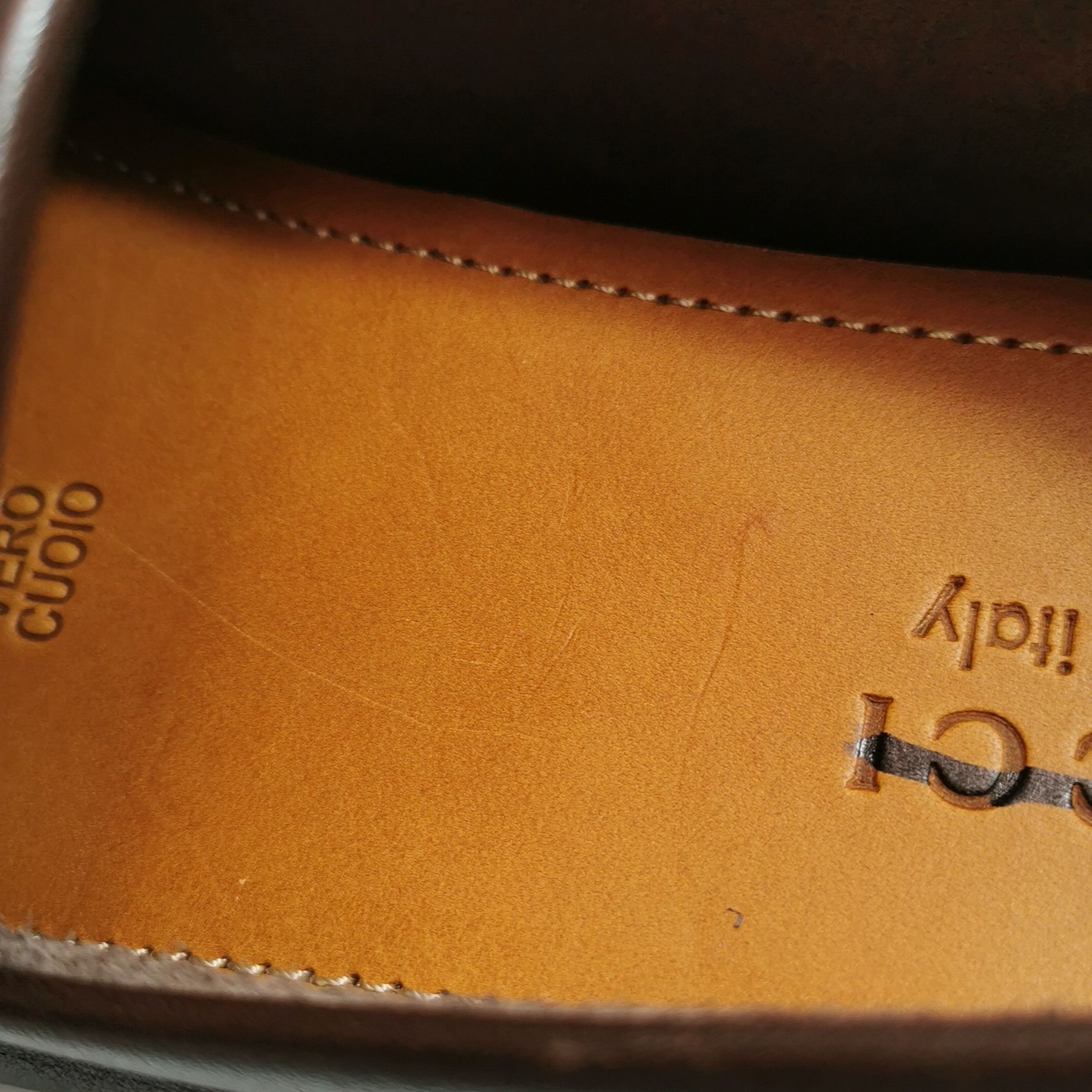 Gucci Gucci Men 10 Leather Size US 10 / EU 43 - 9 Thumbnail