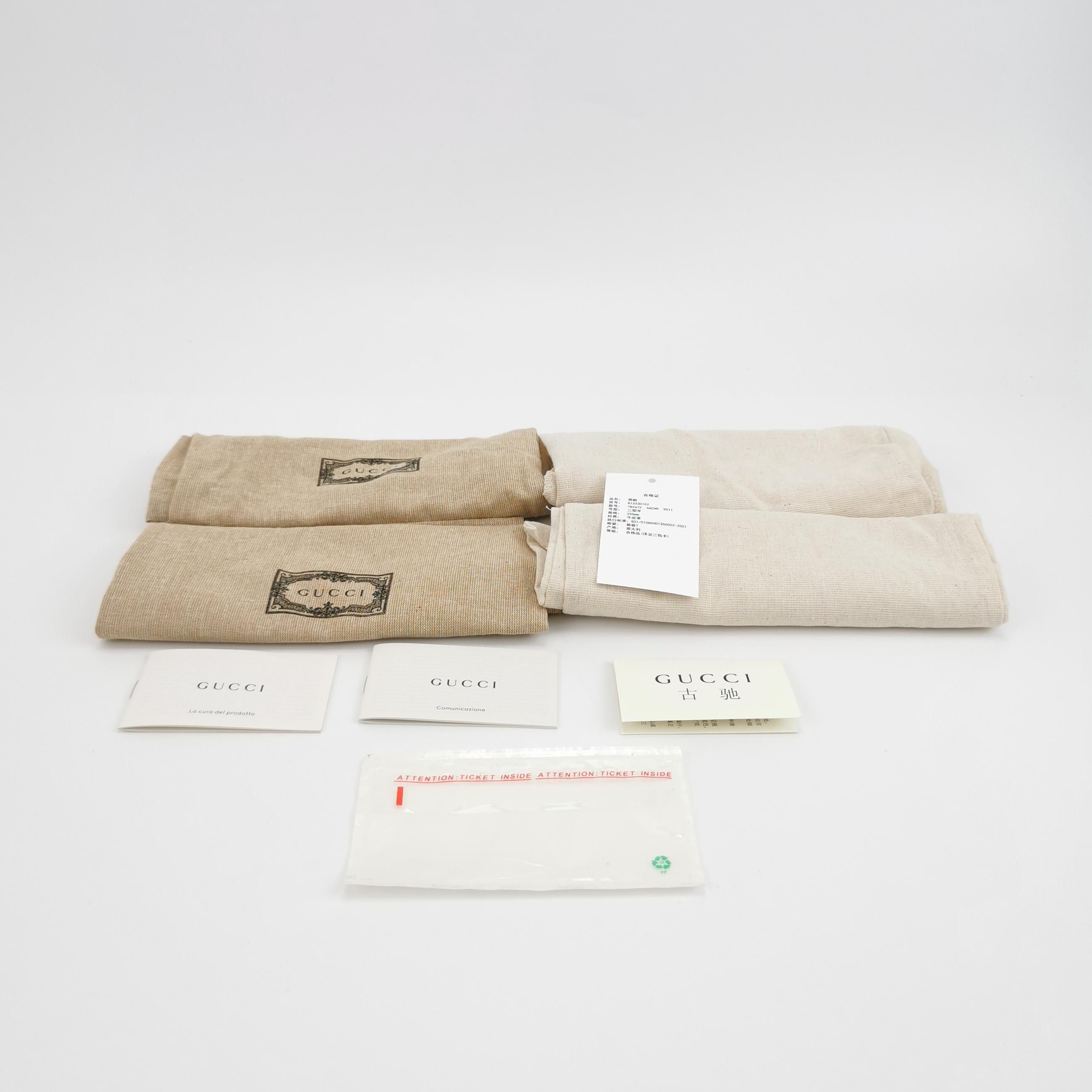Gucci Gucci Men 9 Leather Size US 9 / EU 42 - 6 Thumbnail
