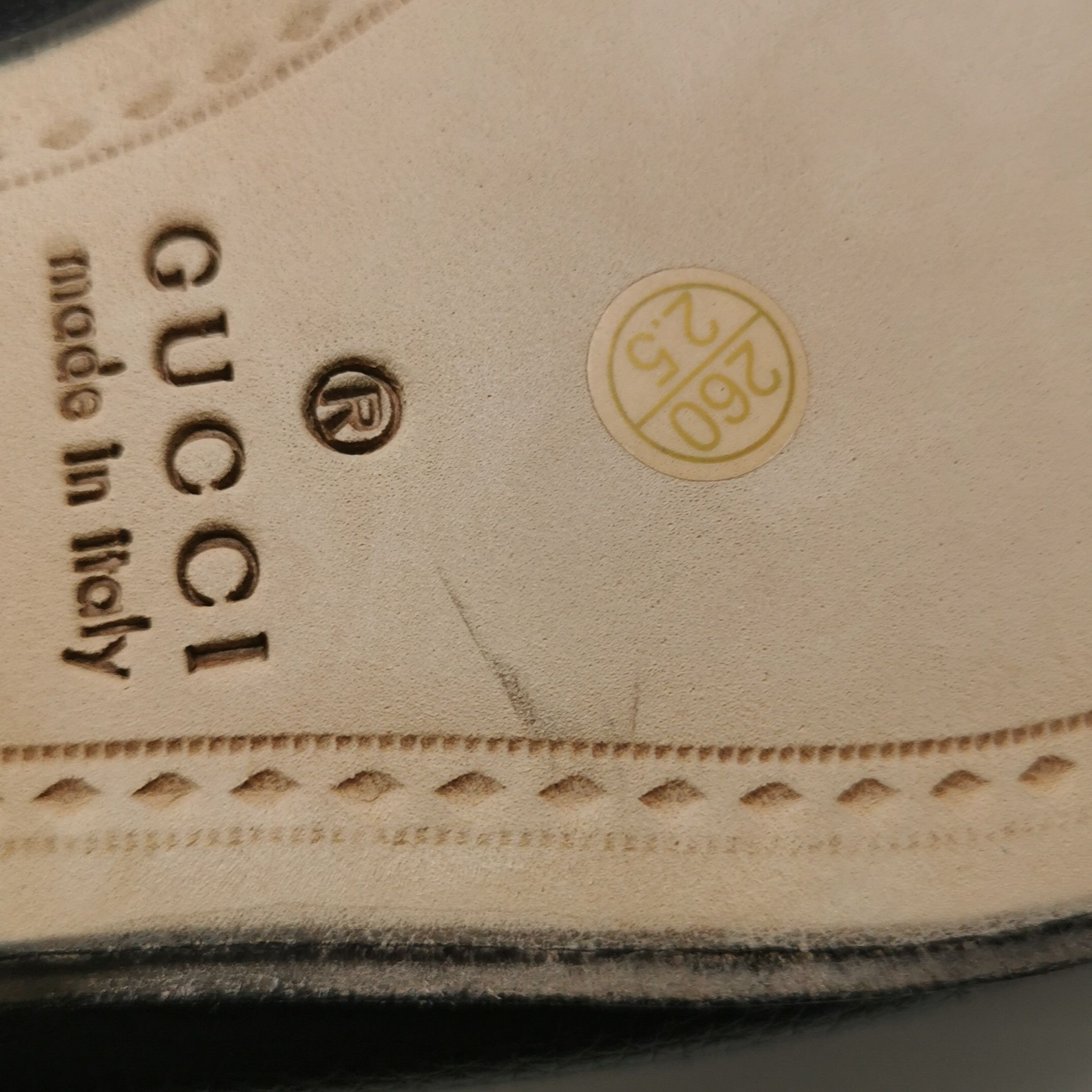 Gucci Gucci Men 7 Leather Size US 7 / EU 40 - 8 Thumbnail