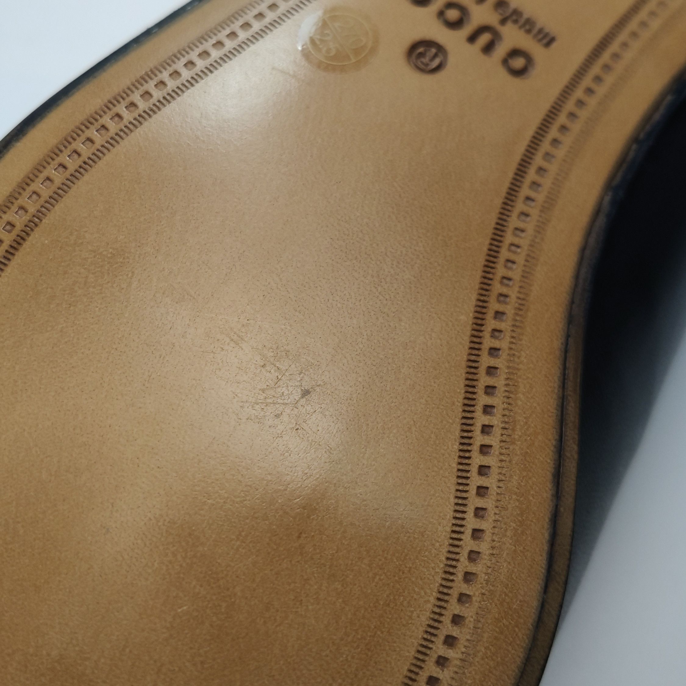 Gucci Gucci Men 12.5 Leather Size US 12.5 / EU 45-46 - 8 Thumbnail
