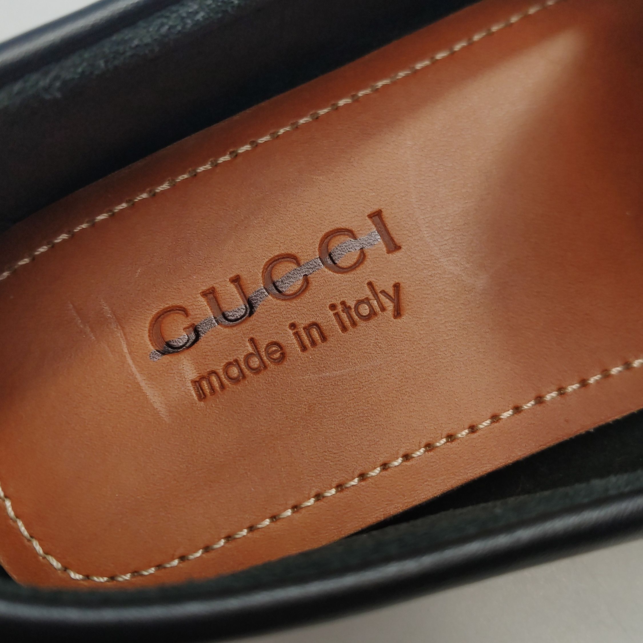 Gucci Gucci Men 10.5 Leather Size US 10.5 / EU 43-44 - 10 Thumbnail