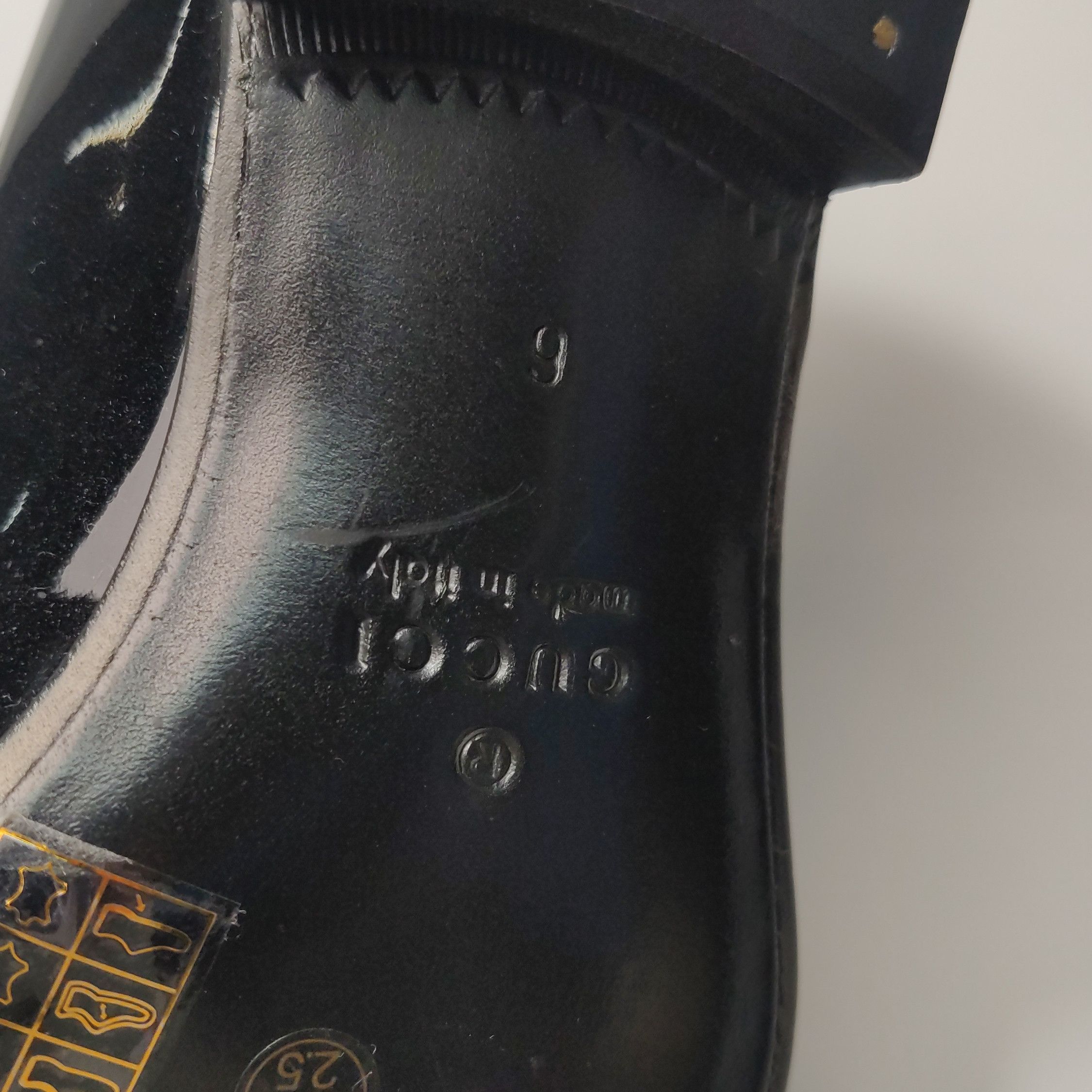 Gucci Gucci Men 7 Leather Size US 7 / EU 40 - 11 Thumbnail