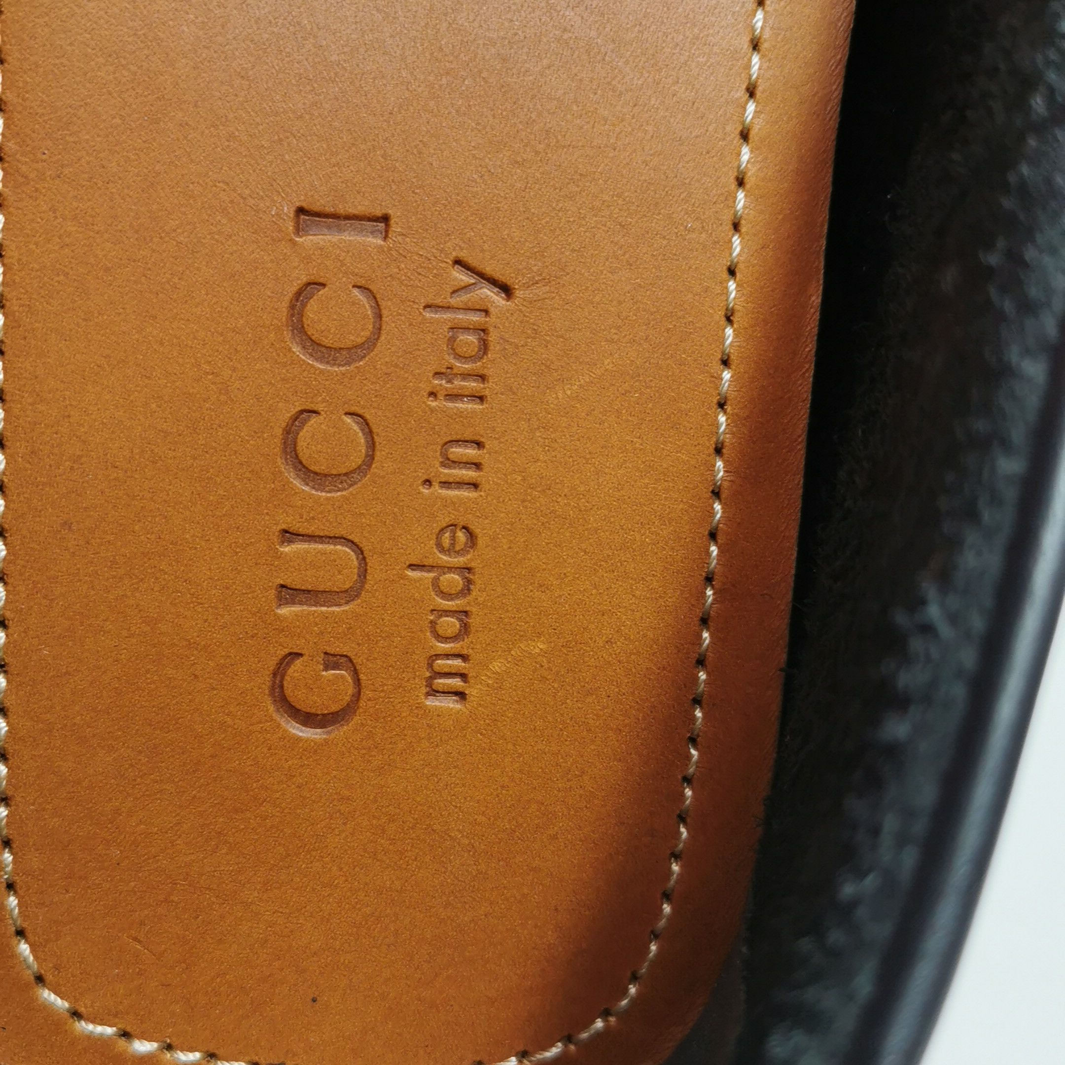 Gucci Gucci Men 12.5 Leather Size US 12.5 / EU 45-46 - 11 Thumbnail
