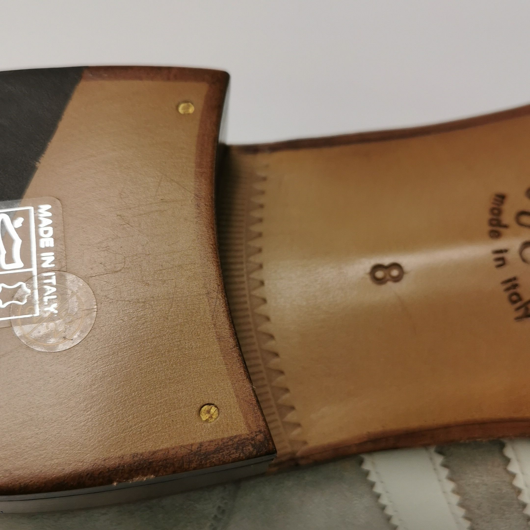 Gucci Gucci Men 9 Leather Size US 9 / EU 42 - 13 Thumbnail