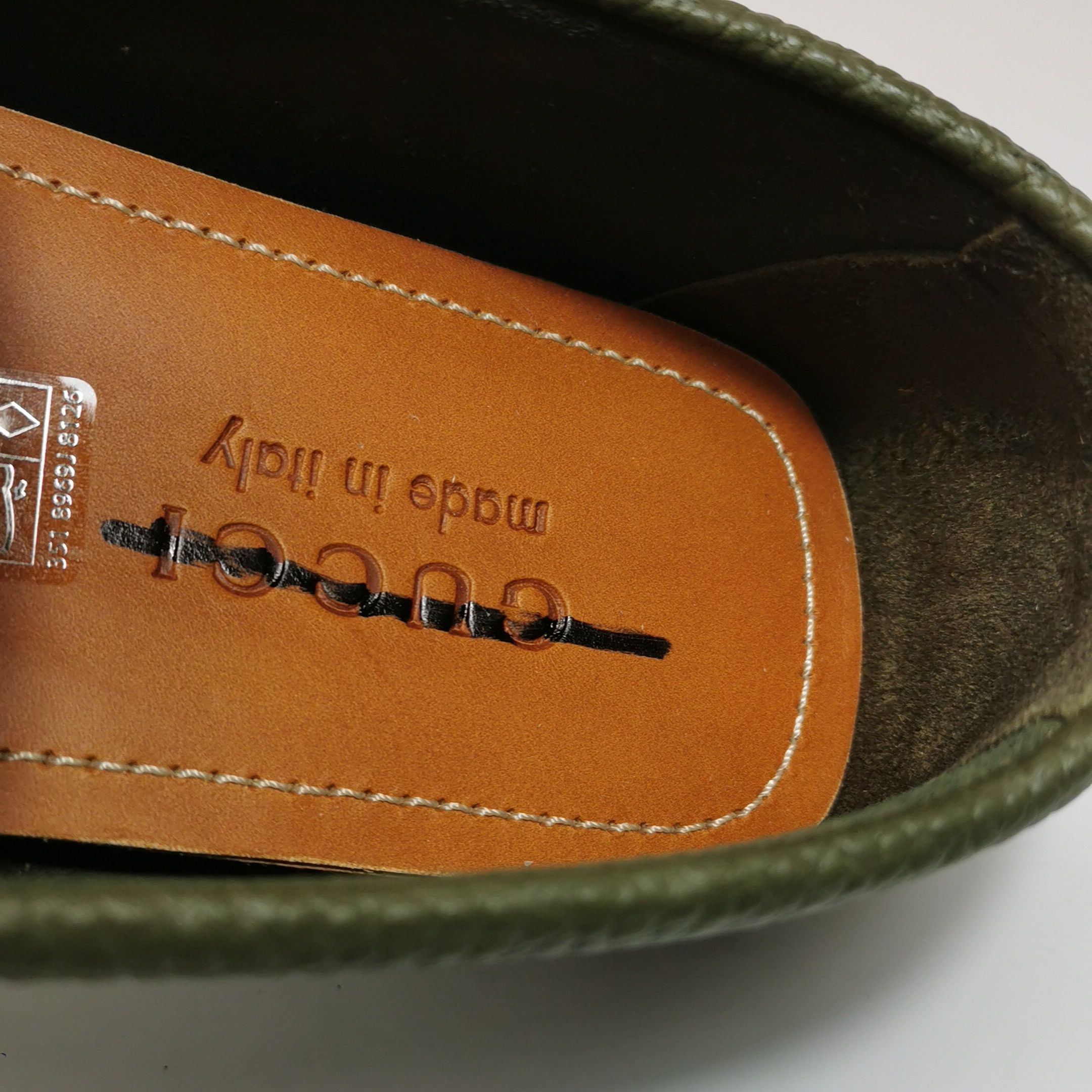 Gucci Gucci Men 7 Leather Size US 7 / EU 40 - 10 Thumbnail