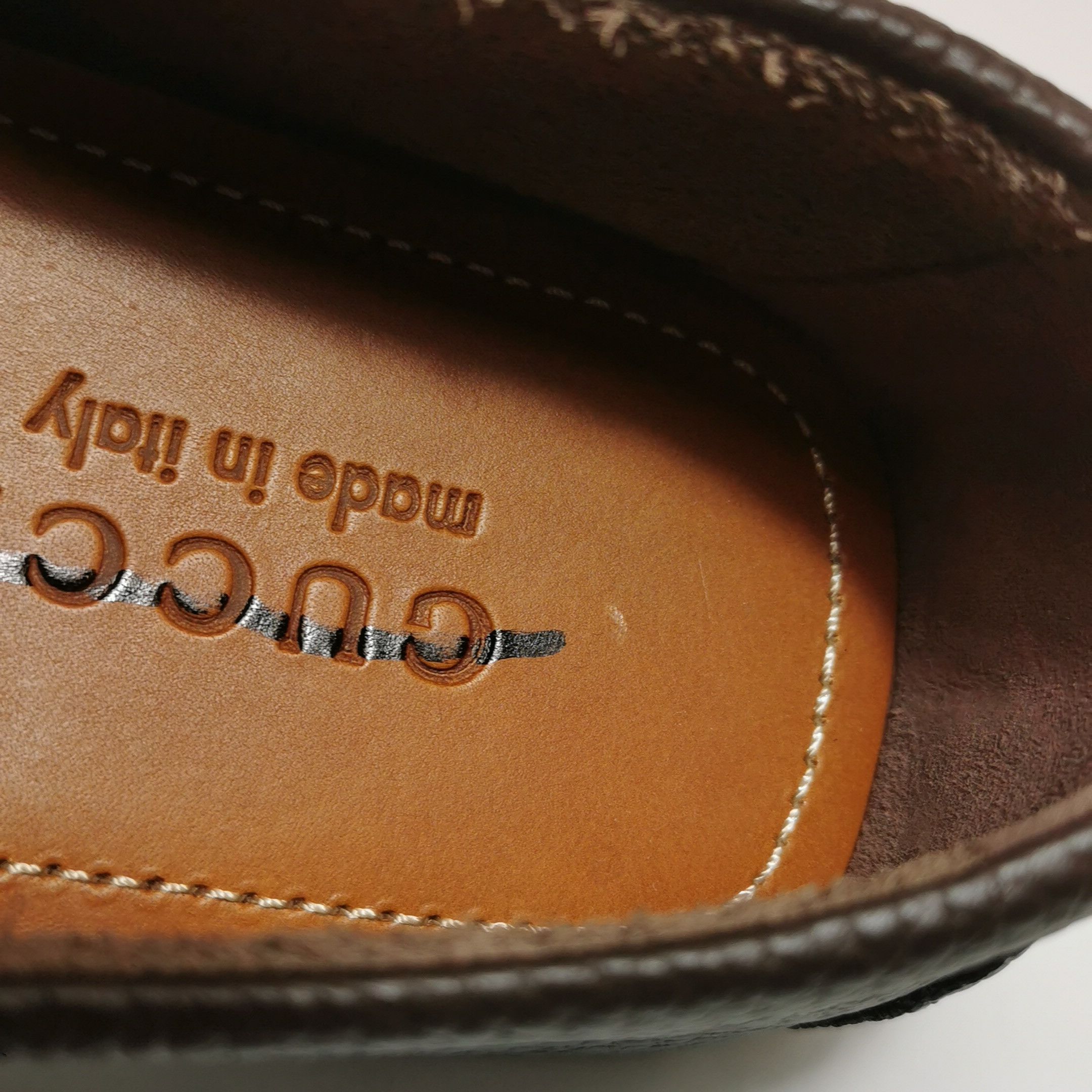 Gucci Gucci Men 8 Leather Size US 8 / EU 41 - 10 Thumbnail