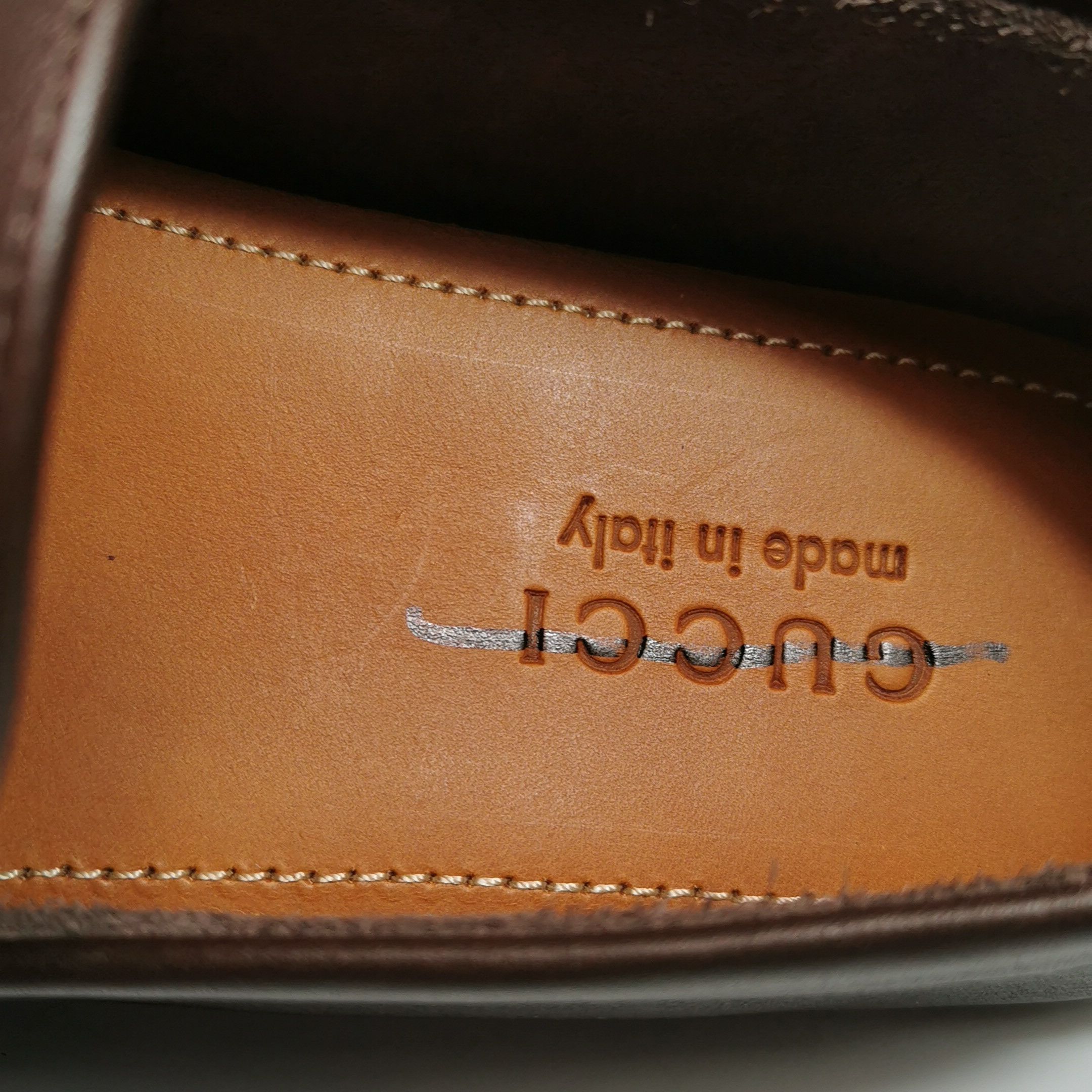 Gucci Gucci Men 10 Leather Size US 10 / EU 43 - 11 Thumbnail