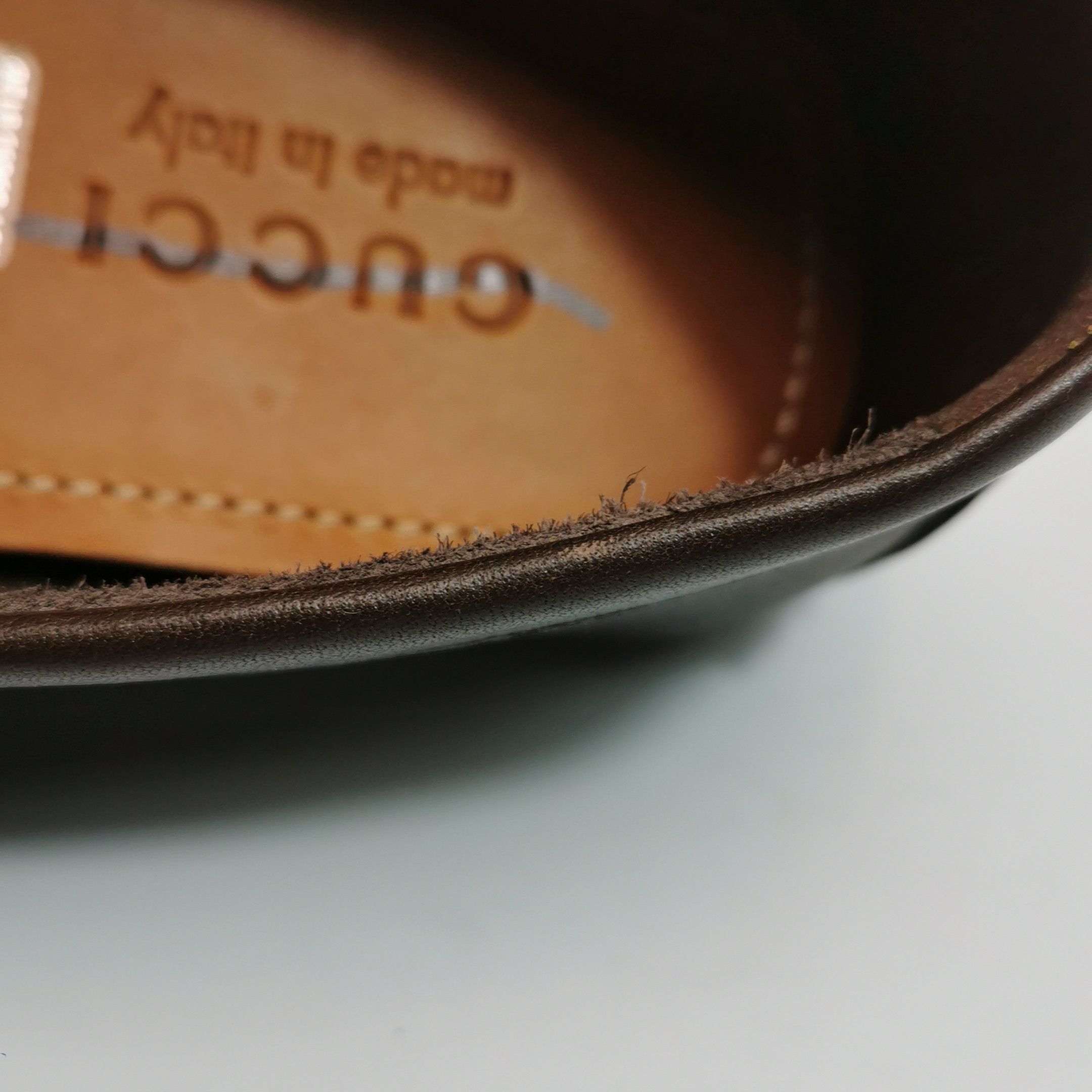 Gucci Gucci Men 10 Leather Size US 10 / EU 43 - 7 Thumbnail