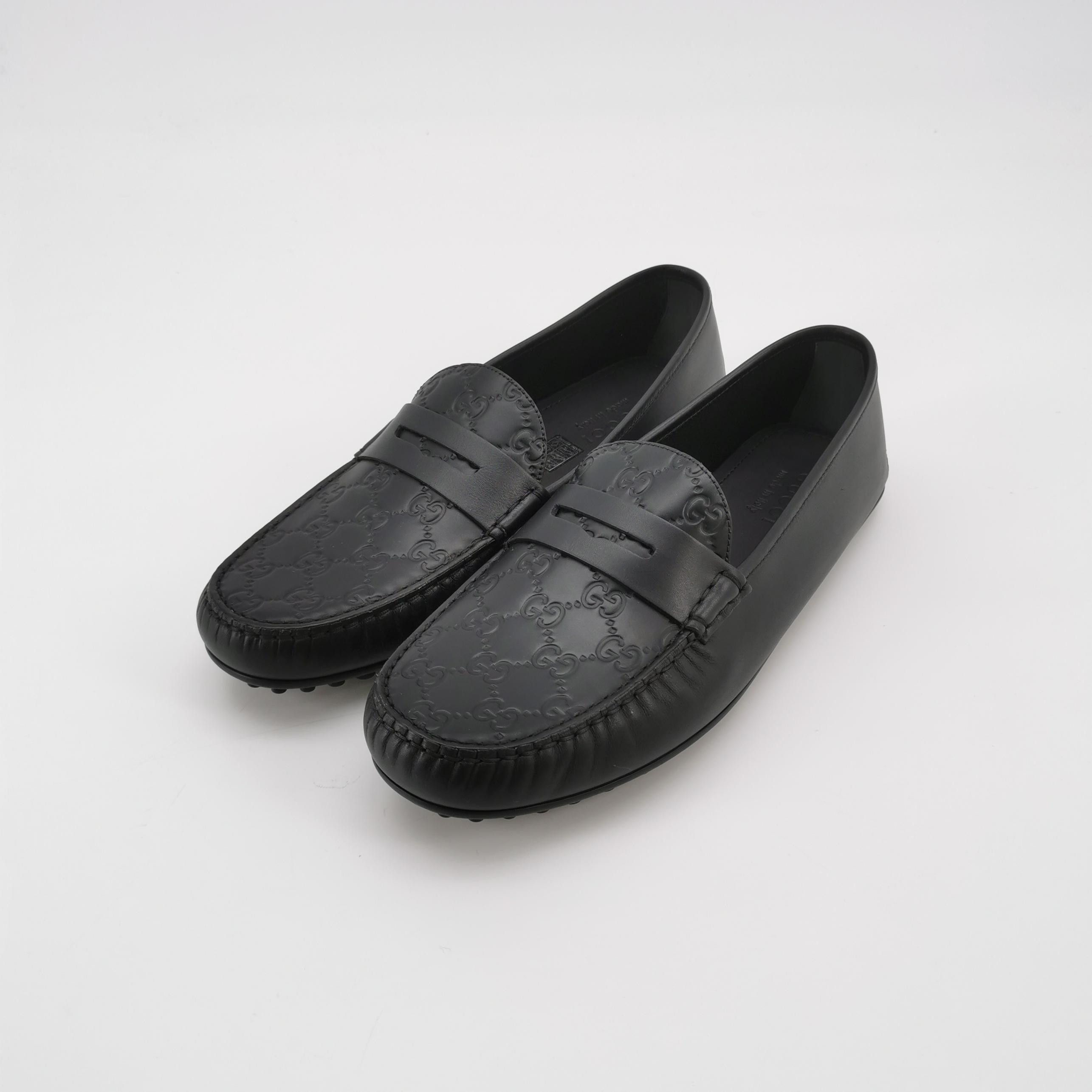 Gucci Gucci Men 12.5 Leather Size US 12.5 / EU 45-46 - 2 Thumbnail