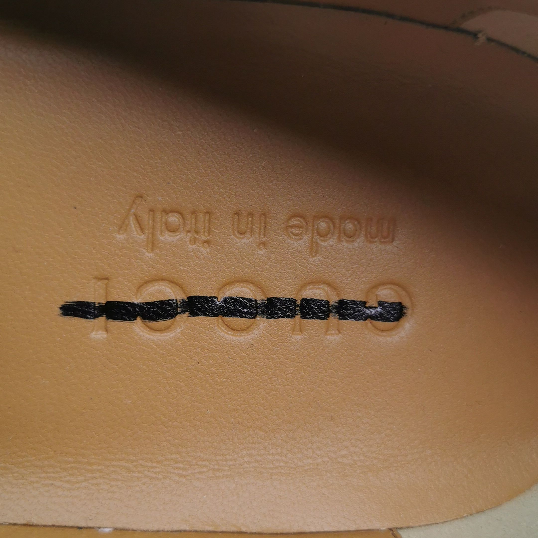 Gucci Gucci Men 7 Leather Size US 7 / EU 40 - 10 Thumbnail