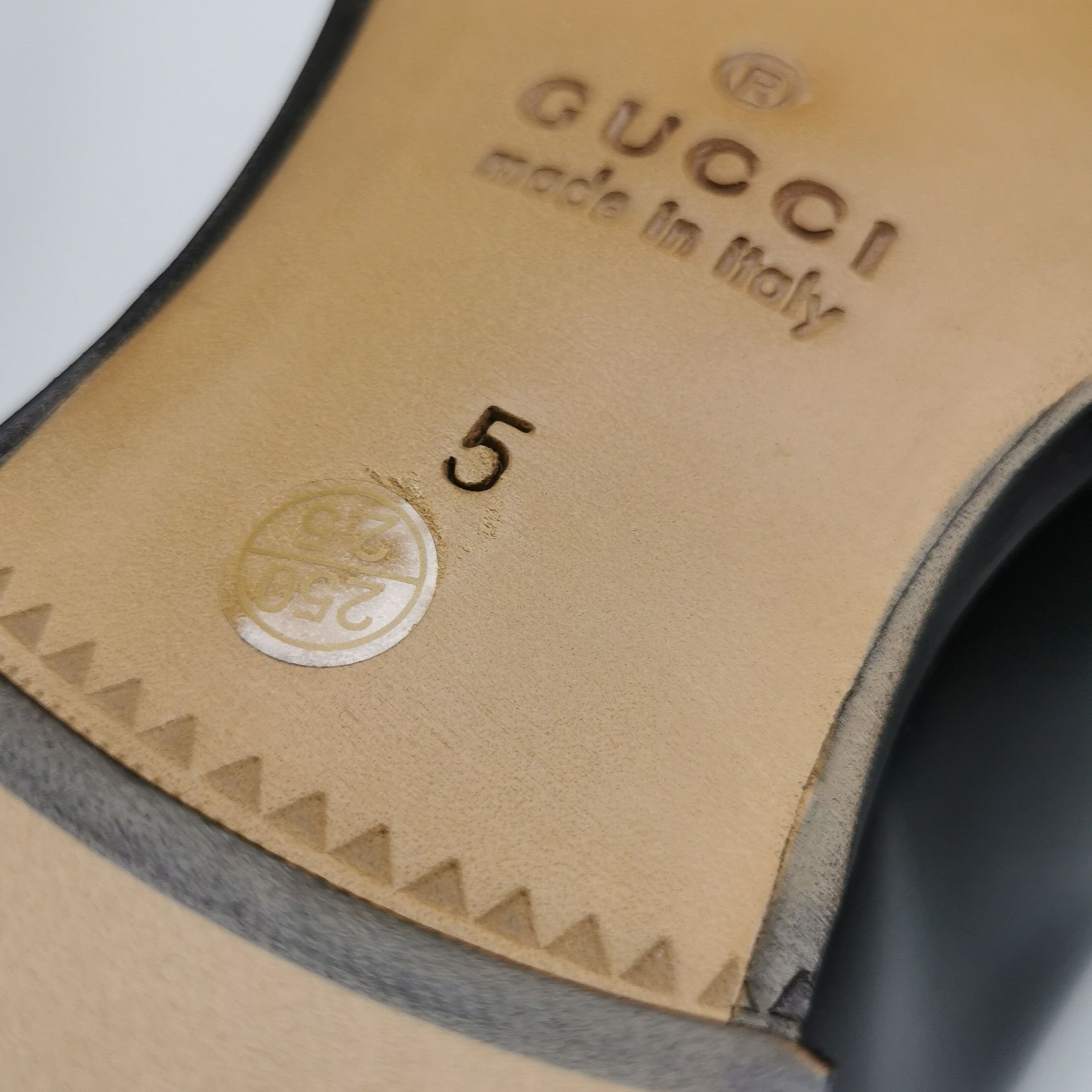 Gucci Gucci Men 6 Leather Size US 6 / EU 39 - 9 Thumbnail