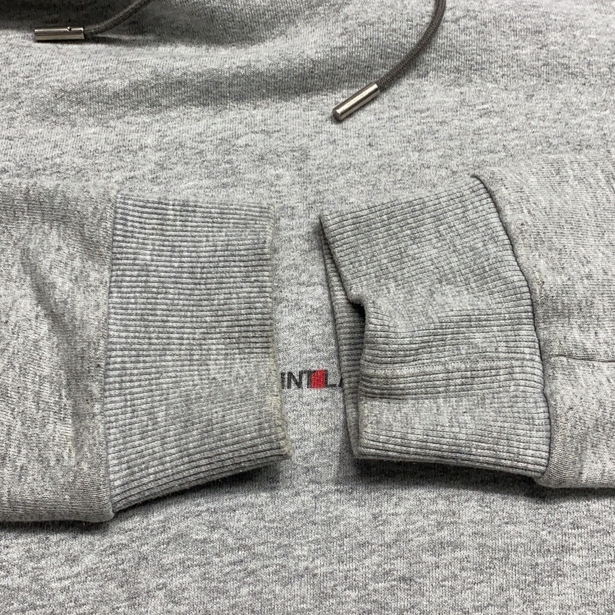 Saint Laurent Paris Saint Laurent Logo Hoodie Gray Size S Size US S / EU 44-46 / 1 - 15 Thumbnail