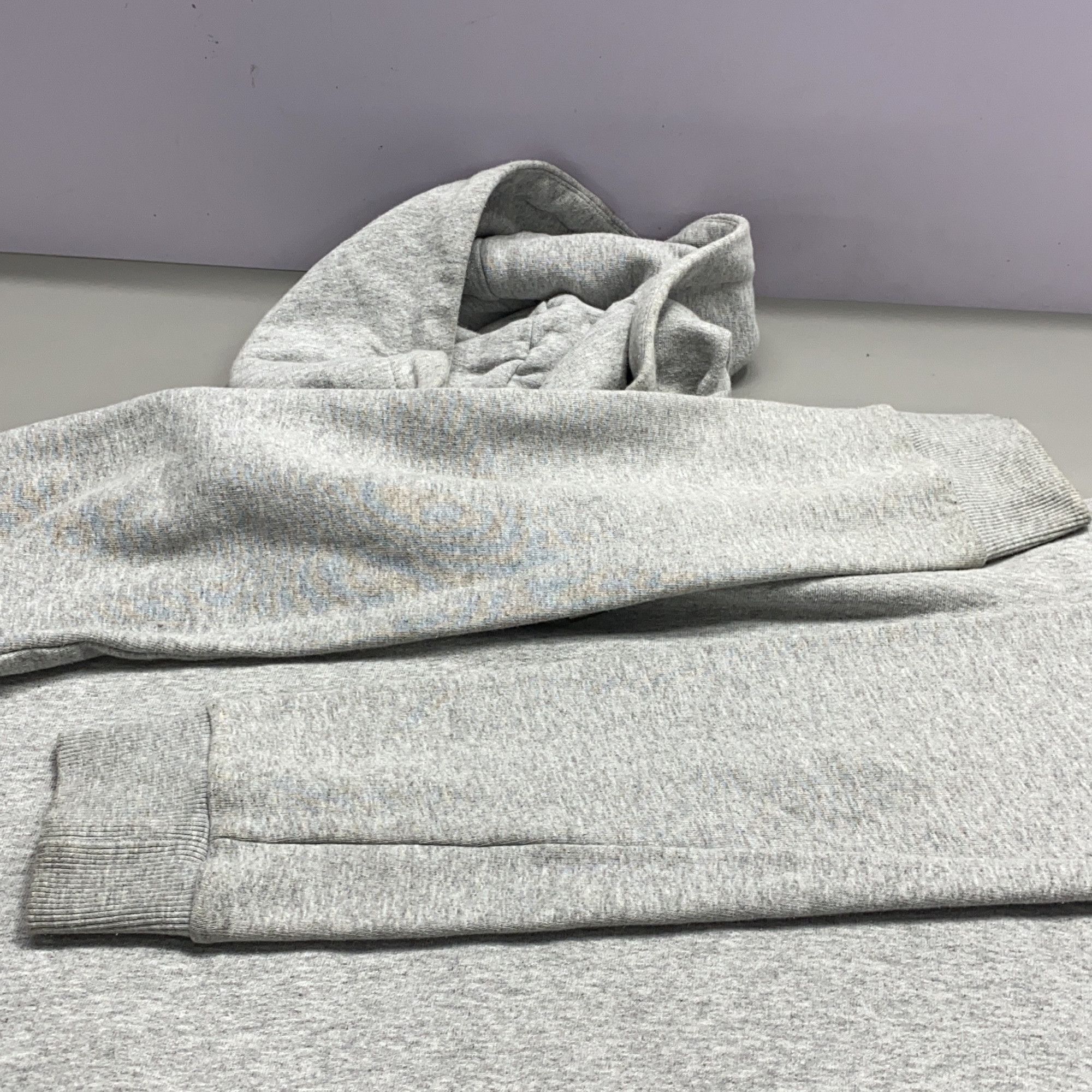 Saint Laurent Paris Saint Laurent Logo Hoodie Gray Size S Size US S / EU 44-46 / 1 - 13 Thumbnail