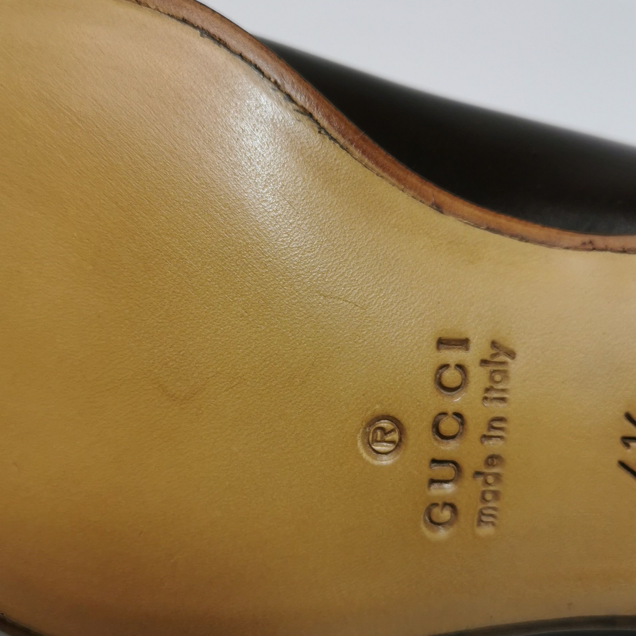 Gucci Gucci Men 5.5 Leather Size US 5.5 / EU 38 - 15 Thumbnail