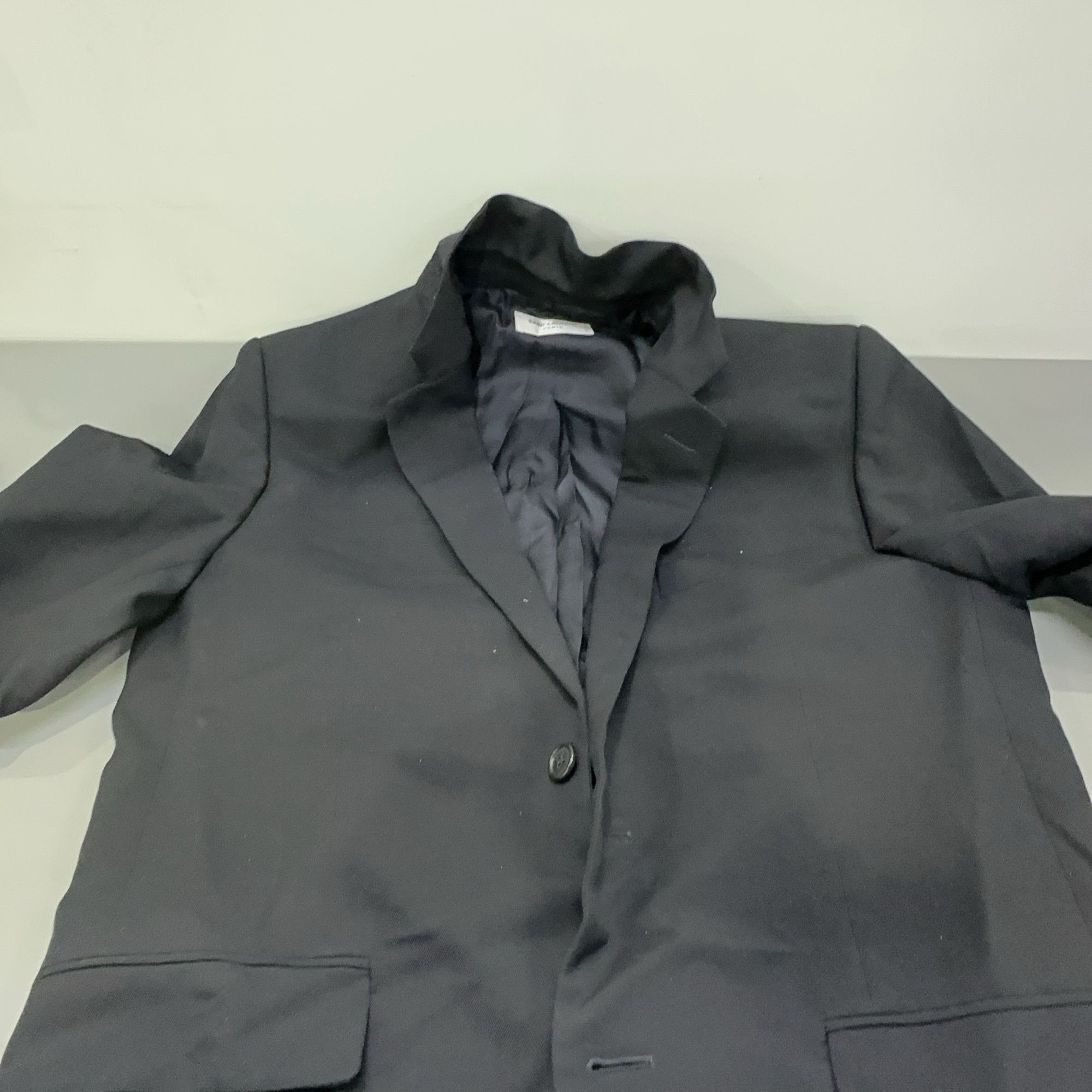 Saint Laurent Paris Saint Laurent Black Blazer Size 38R Size 38R - 10 Thumbnail