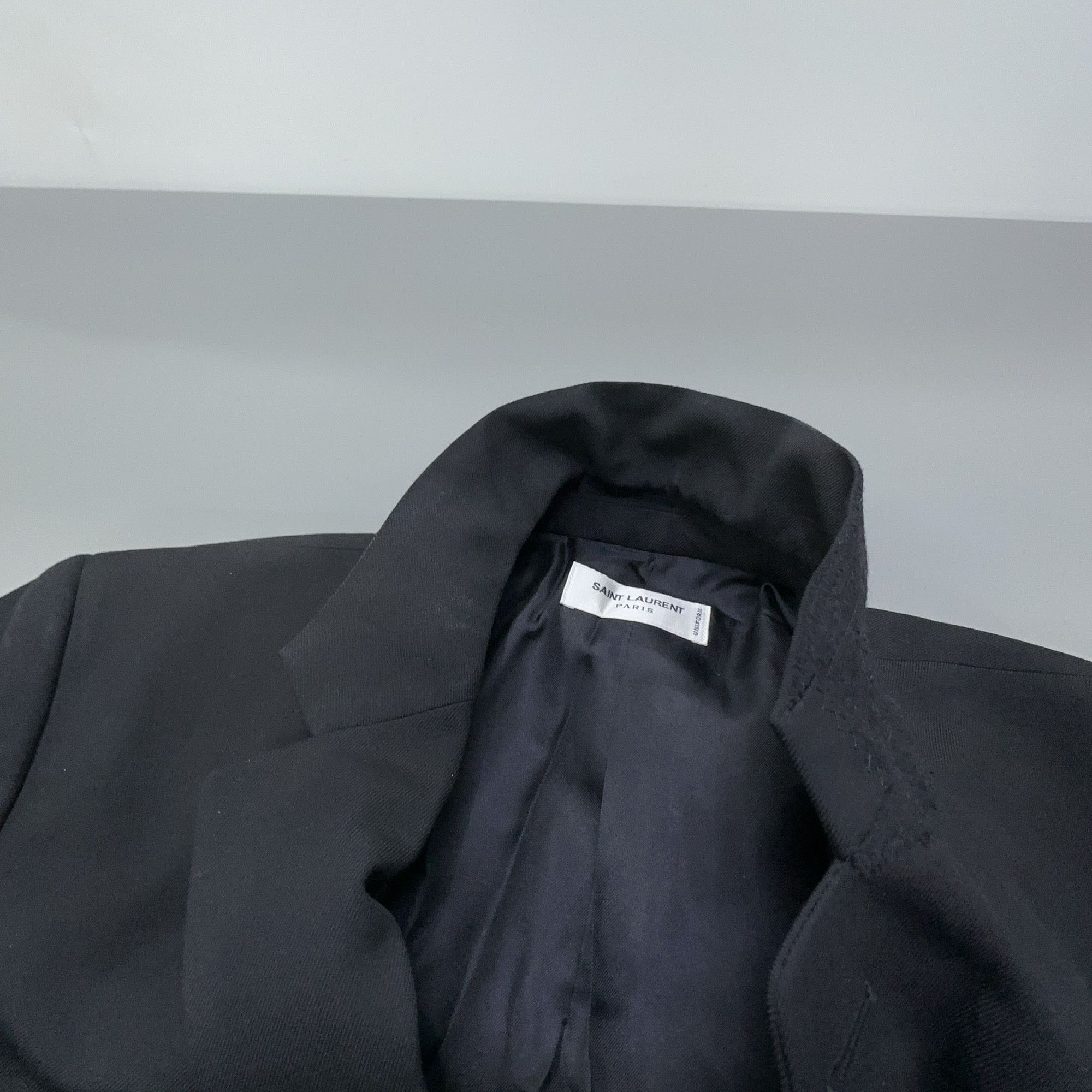 Saint Laurent Paris Saint Laurent Black Blazer Size 38R Size 38R - 6 Thumbnail