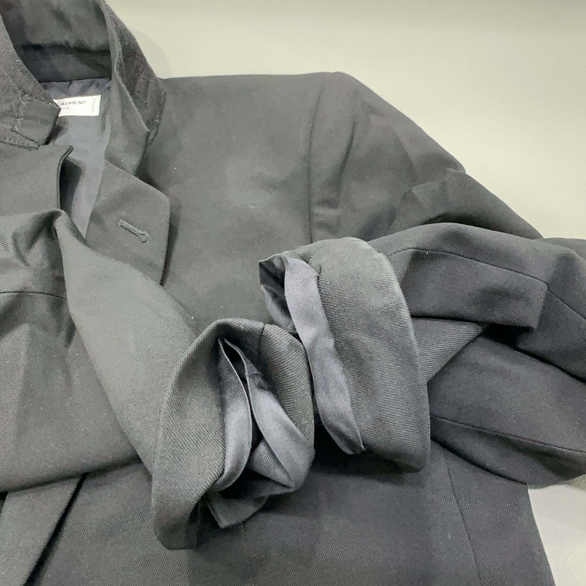 Saint Laurent Paris Saint Laurent Black Blazer Size 38R Size 38R - 7 Thumbnail