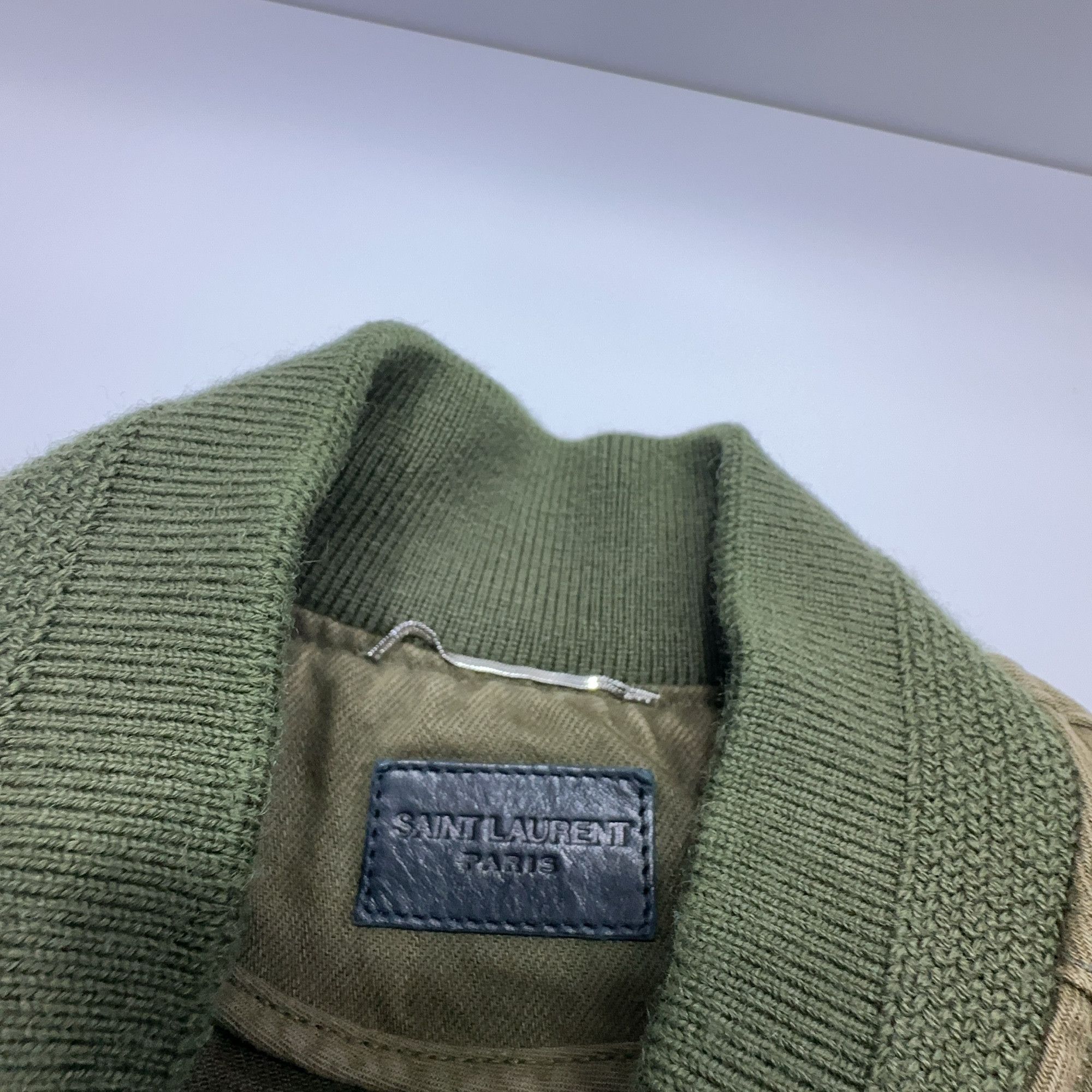 Saint Laurent Paris Saint Laurent Patch Bomber Jacket Size M Size US M / EU 48-50 / 2 - 3 Thumbnail