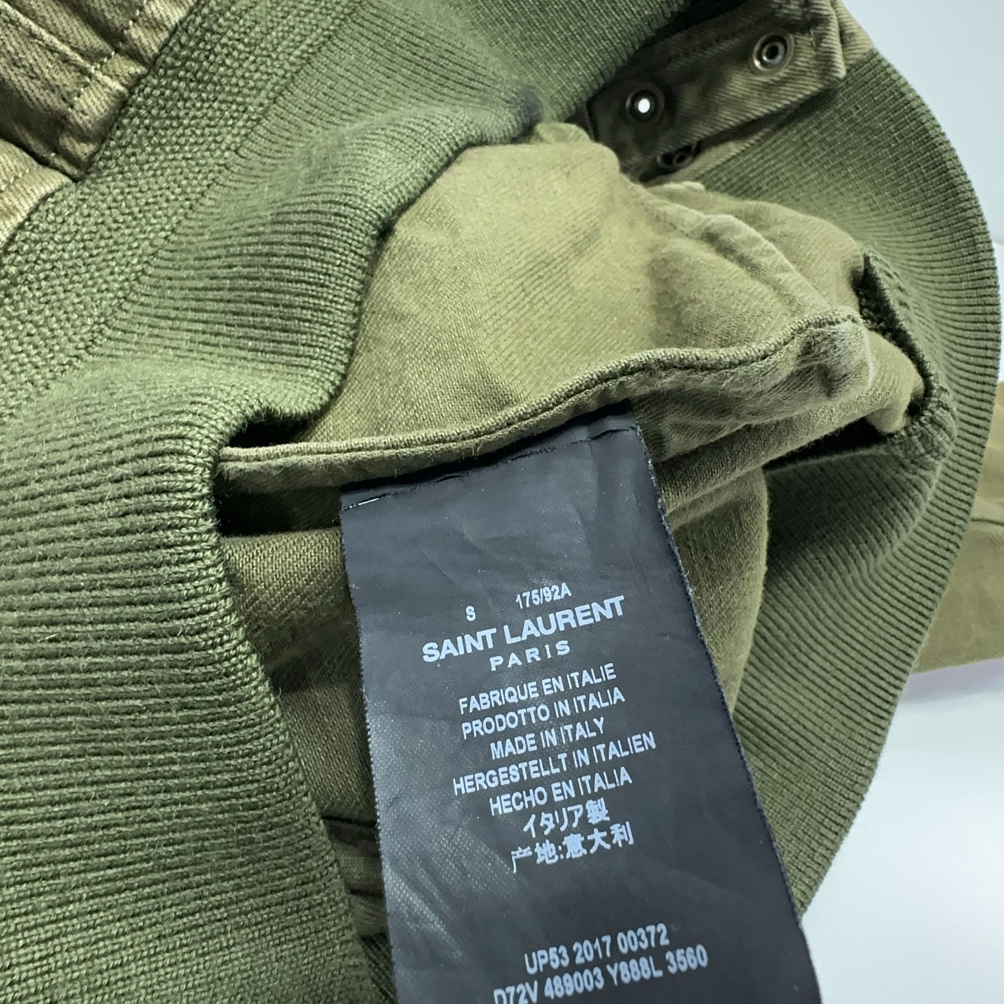Saint Laurent Paris Saint Laurent Patch Bomber Jacket Size M Size US M / EU 48-50 / 2 - 4 Thumbnail
