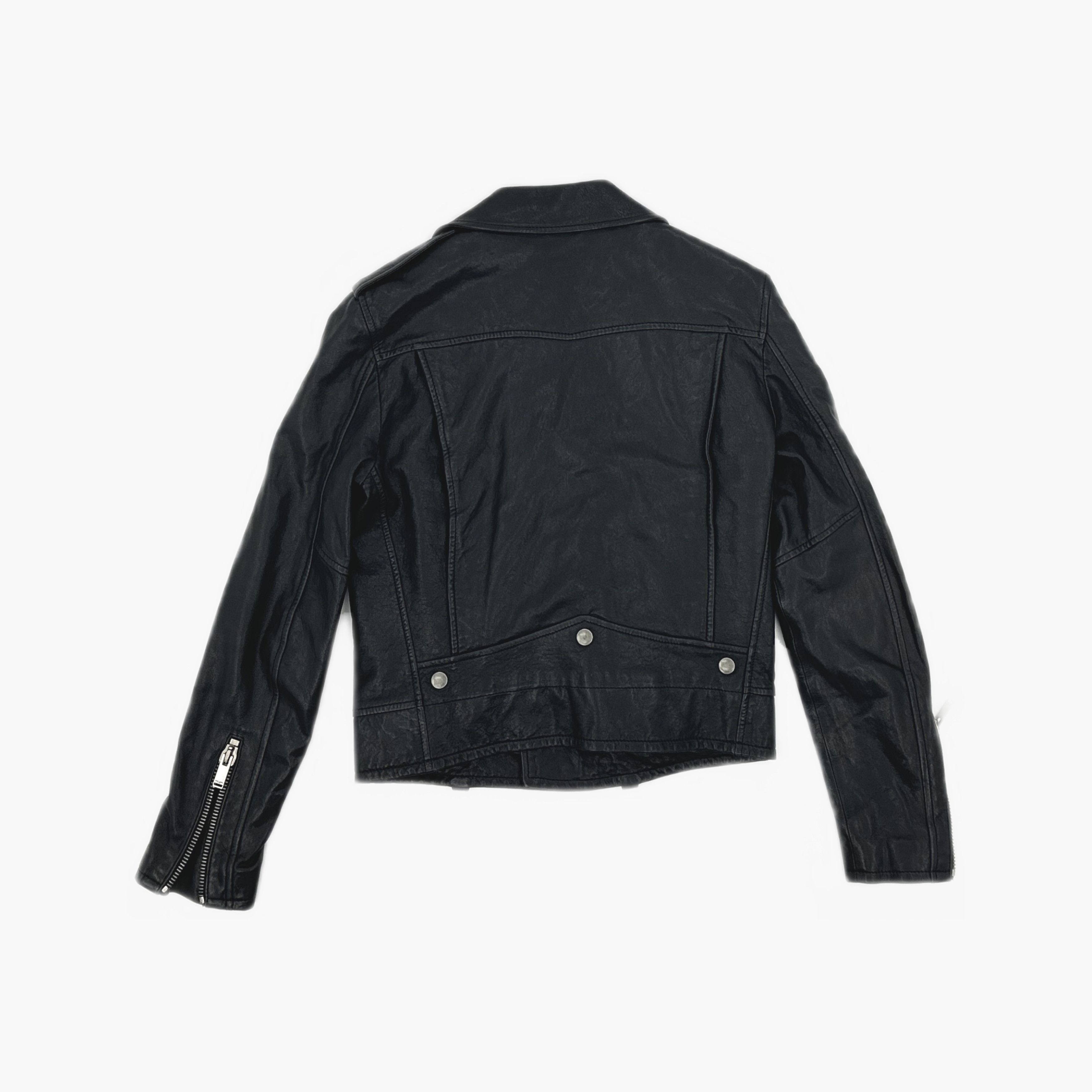 Saint Laurent Paris Saint Laurent Leather Biker Jacket Size 38 Size S / US 4 / IT 40 - 2 Thumbnail