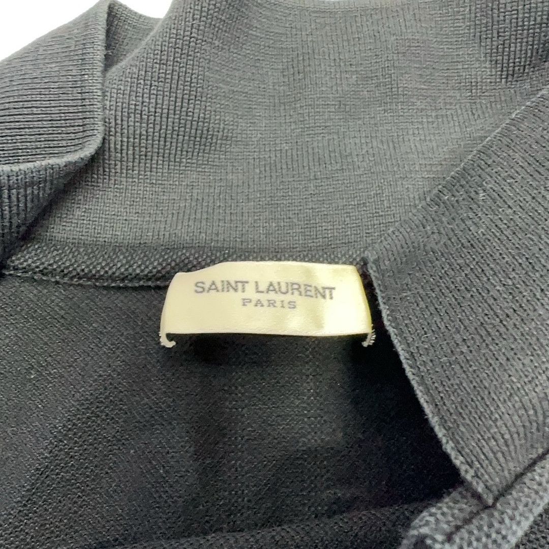Saint Laurent Paris Saint Laurent Embroidered Logo Polo Shirt Size XL Size US XL / EU 56 / 4 - 4 Thumbnail