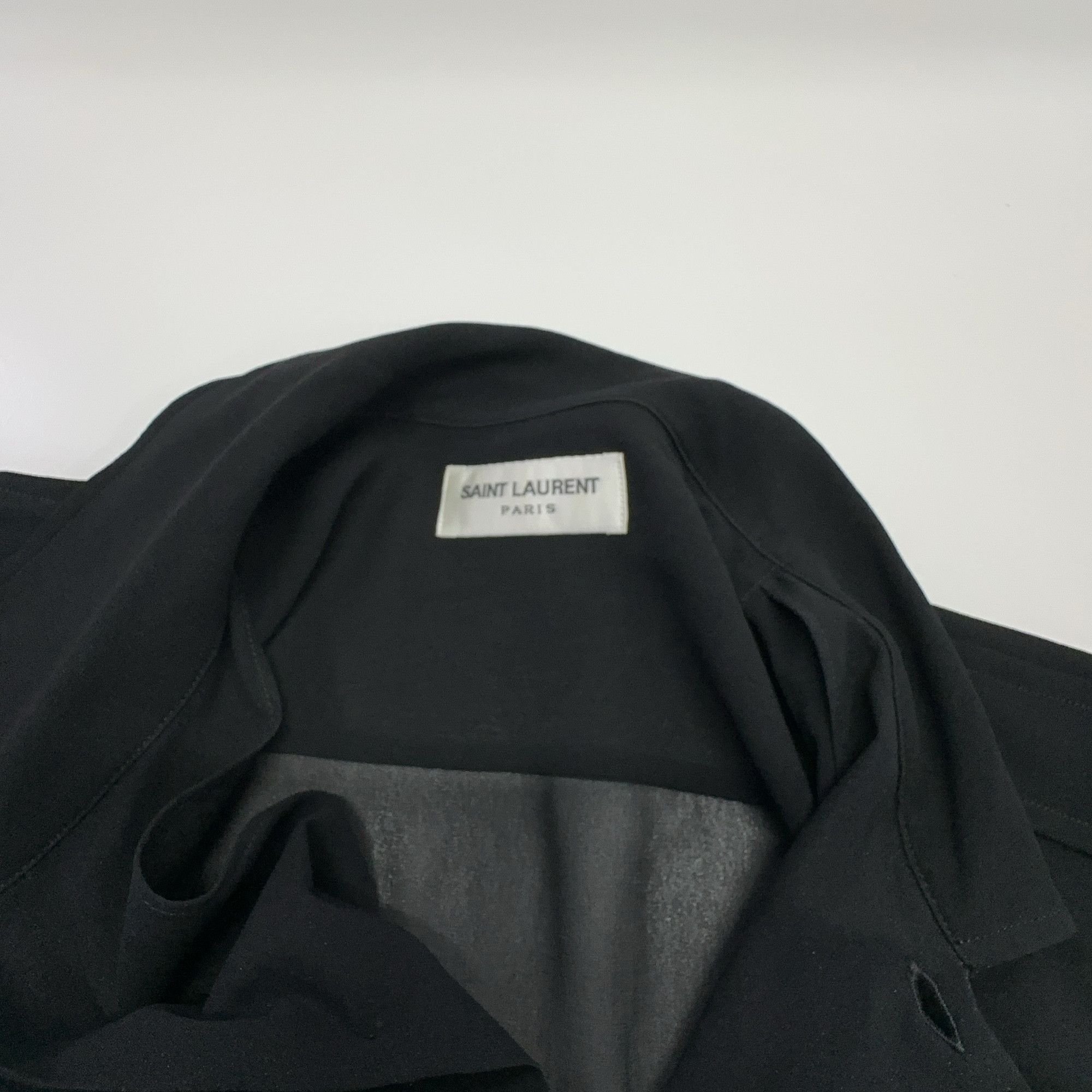 Saint Laurent Paris Saint Laurent Silk Button Up Shirt Size L Size US L / EU 52-54 / 3 - 5 Thumbnail