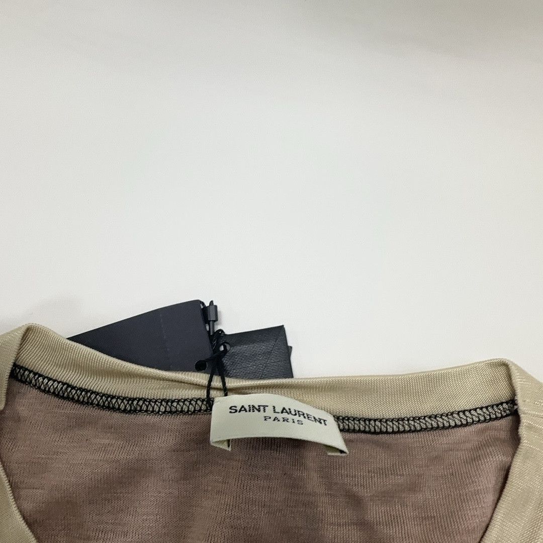 Saint Laurent Paris Saint Laurent Political 01 T-Shirt XS Size XS / US 0-2 / IT 36-38 - 4 Thumbnail
