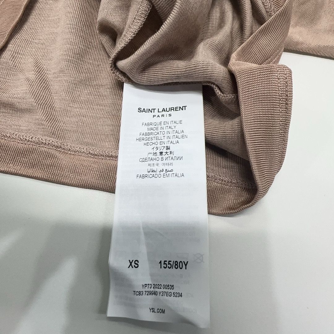 Saint Laurent Paris Saint Laurent Political 01 T-Shirt XS Size XS / US 0-2 / IT 36-38 - 3 Thumbnail