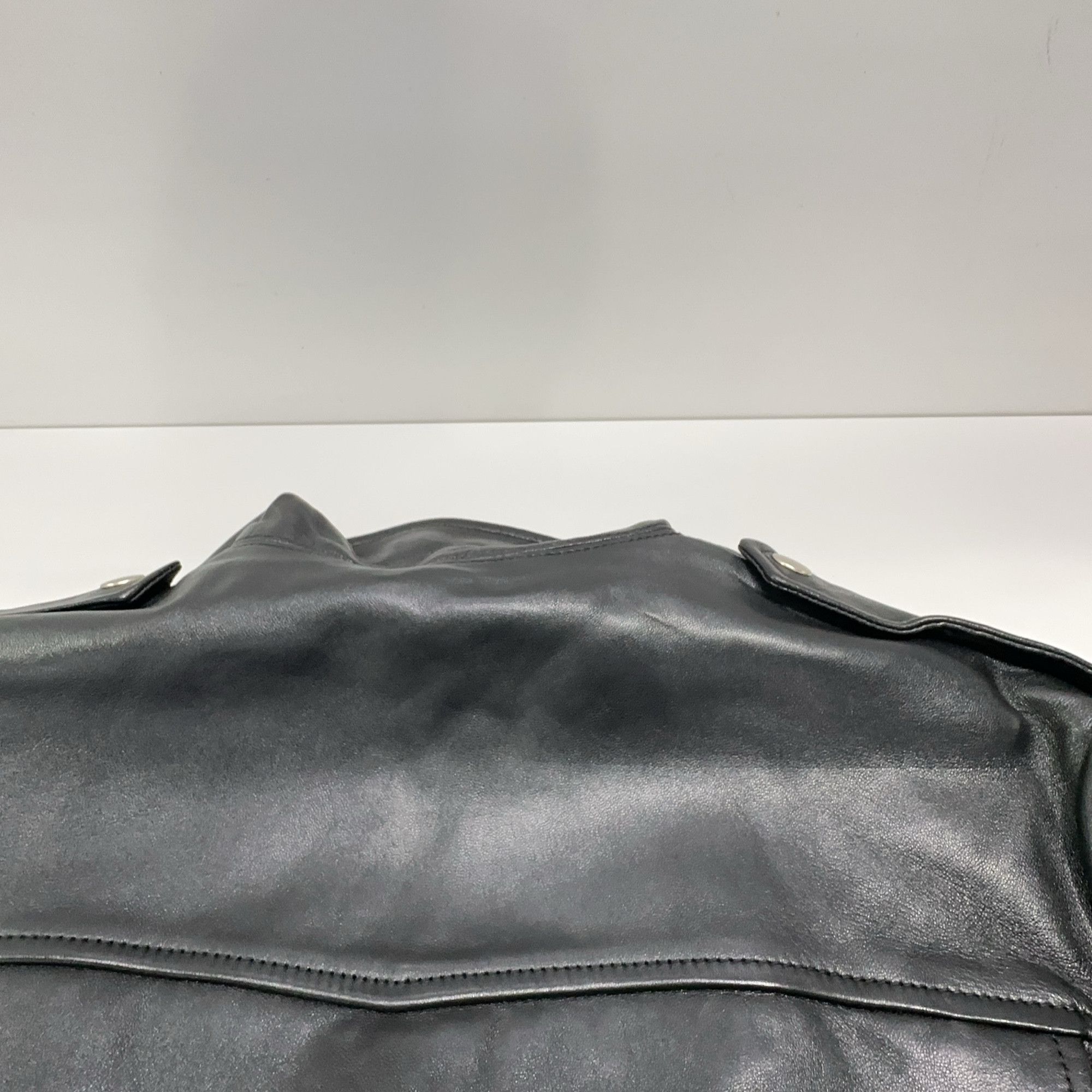 Saint Laurent Paris Saint Laurent Classic Lamb Leather Motorcycle Jacket Size 52 Size US L / EU 52-54 / 3 - 8 Thumbnail