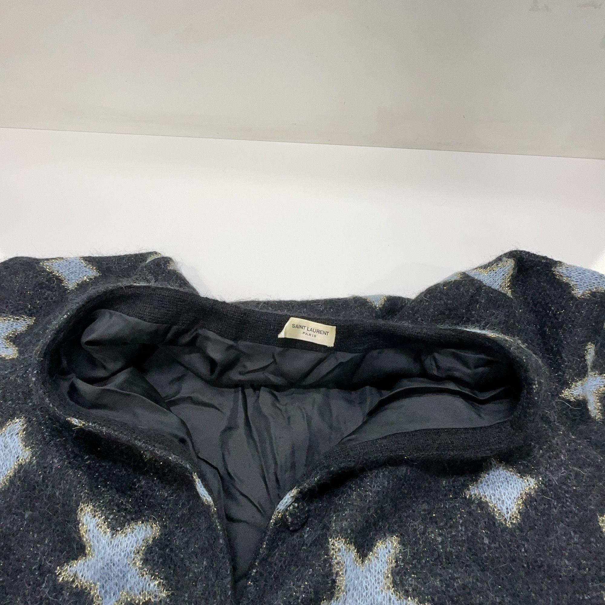 Saint Laurent Paris Saint Laurent Star Pattern Cardigan Size XS Size XS / US 0-2 / IT 36-38 - 7 Thumbnail